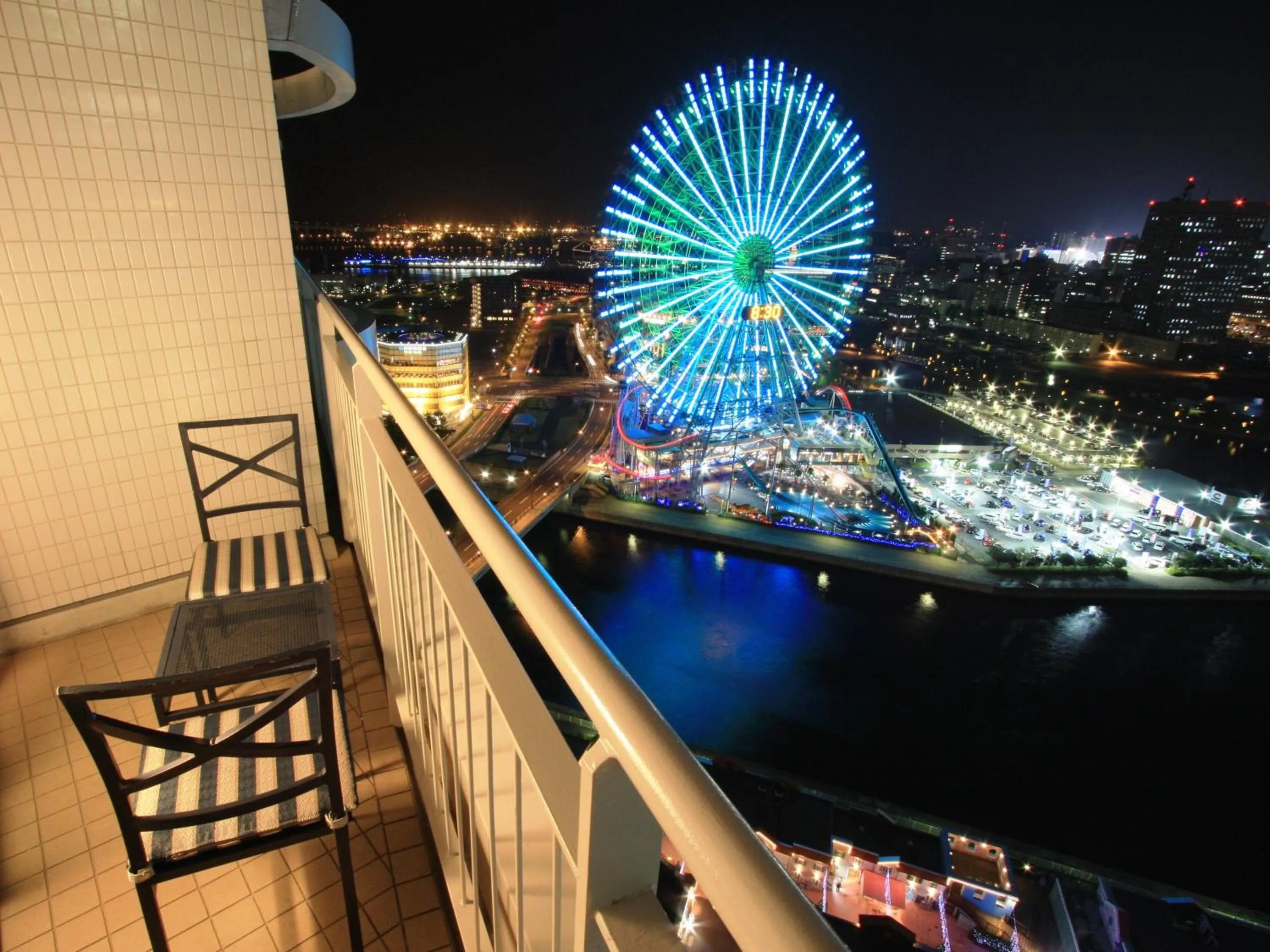Balcony/Terrace in The Yokohama Bay Hotel Tokyu