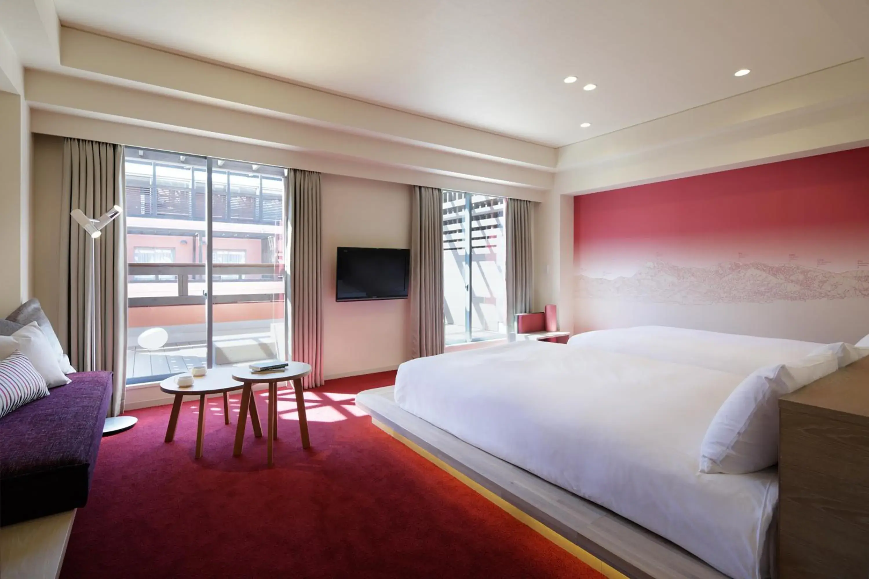 Photo of the whole room, Bed in RISONARE Yatsugatake Photo of the whole room, Bed in RISONARE Yatsugatake