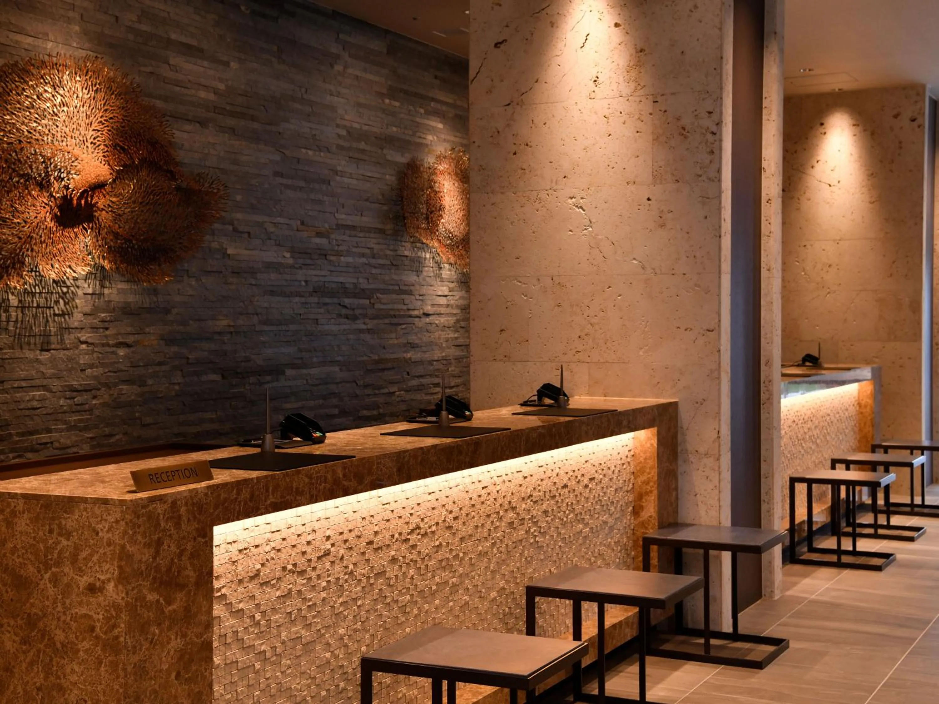 Lobby or reception in FUSAKI BEACH RESORT HOTEL & VILLAS