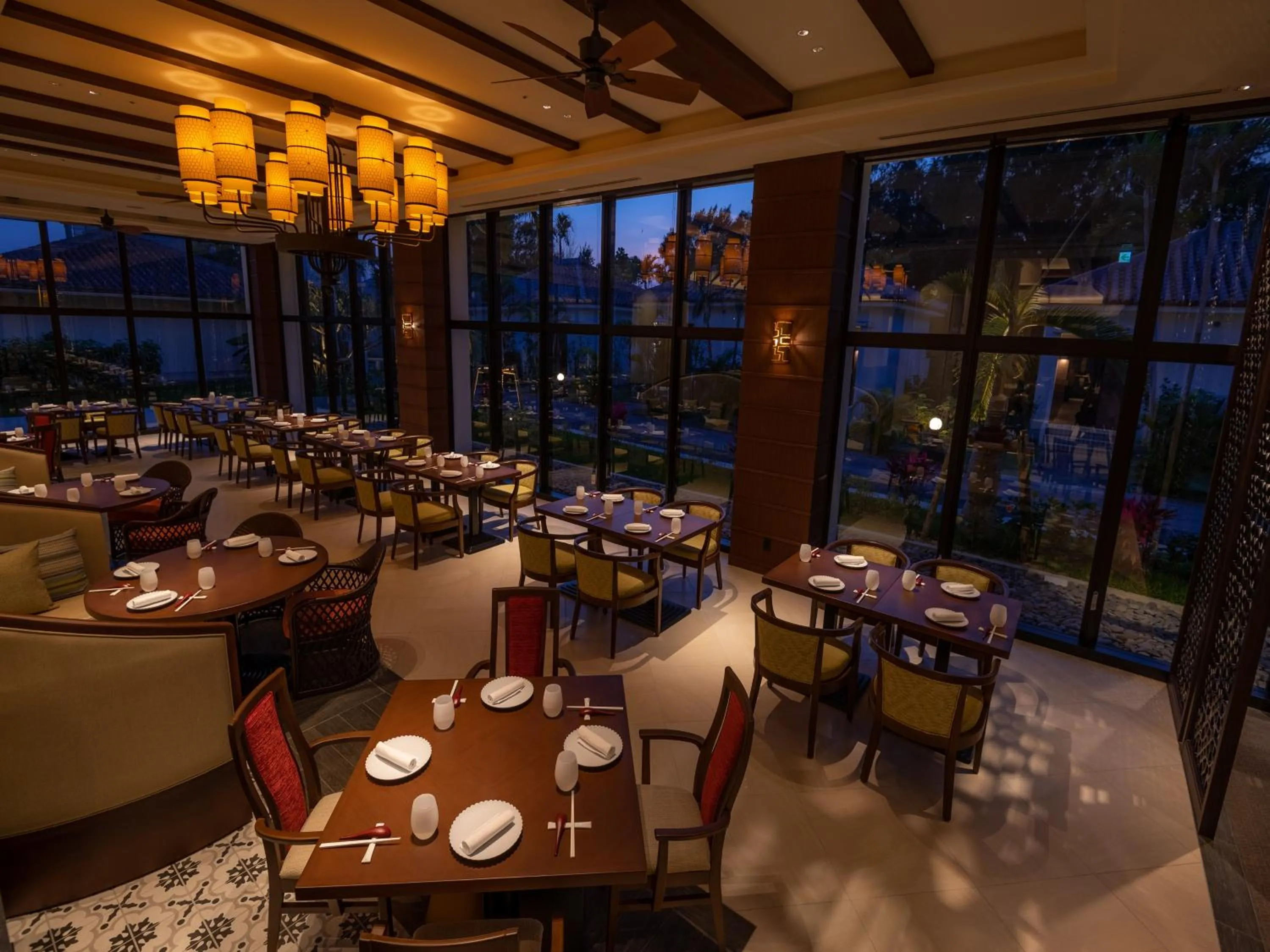 Restaurant/places to eat in FUSAKI BEACH RESORT HOTEL & VILLAS