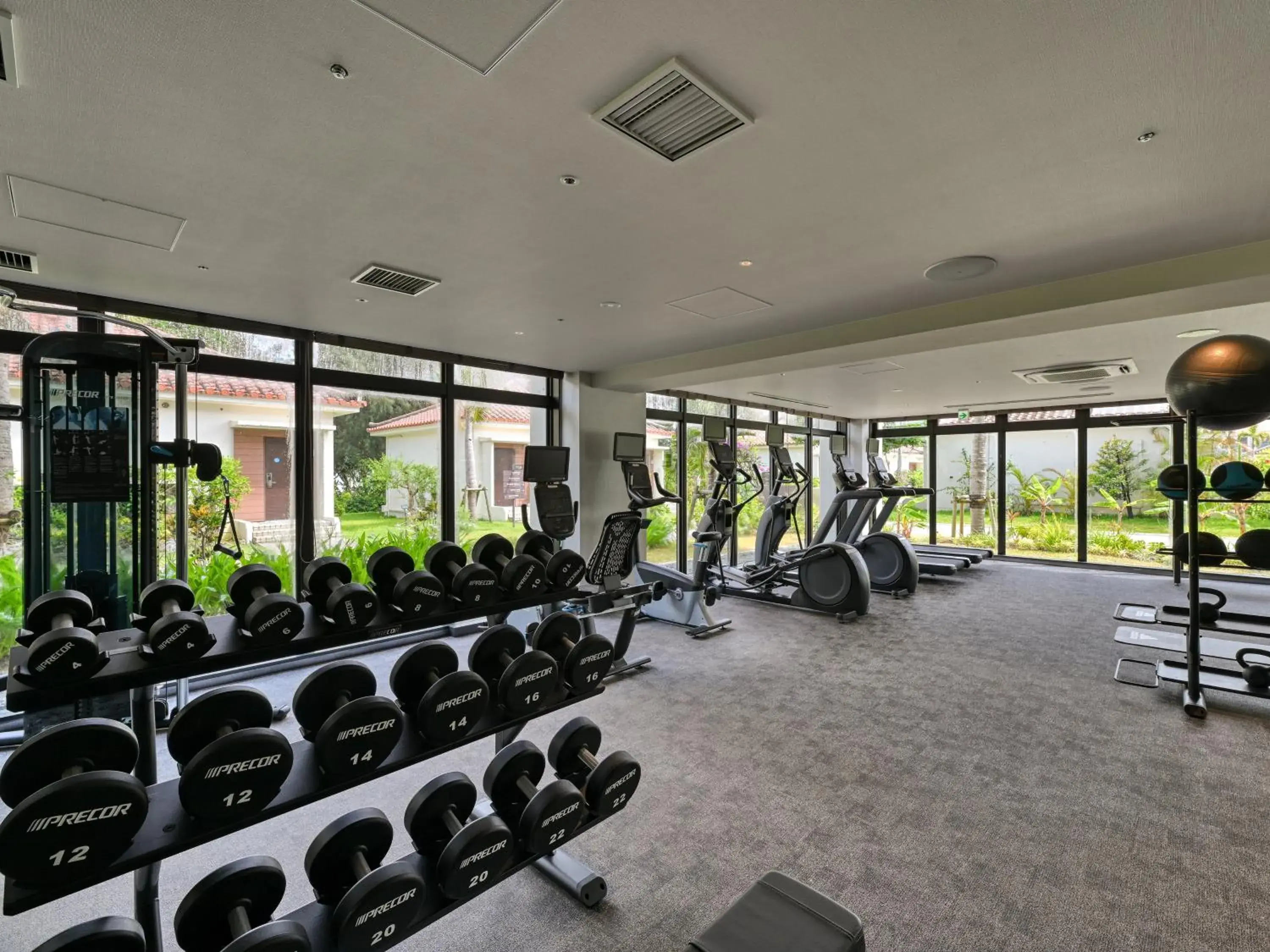 Fitness centre/facilities in FUSAKI BEACH RESORT HOTEL & VILLAS Fitness centre/facilities in FUSAKI BEACH RESORT HOTEL & VILLAS