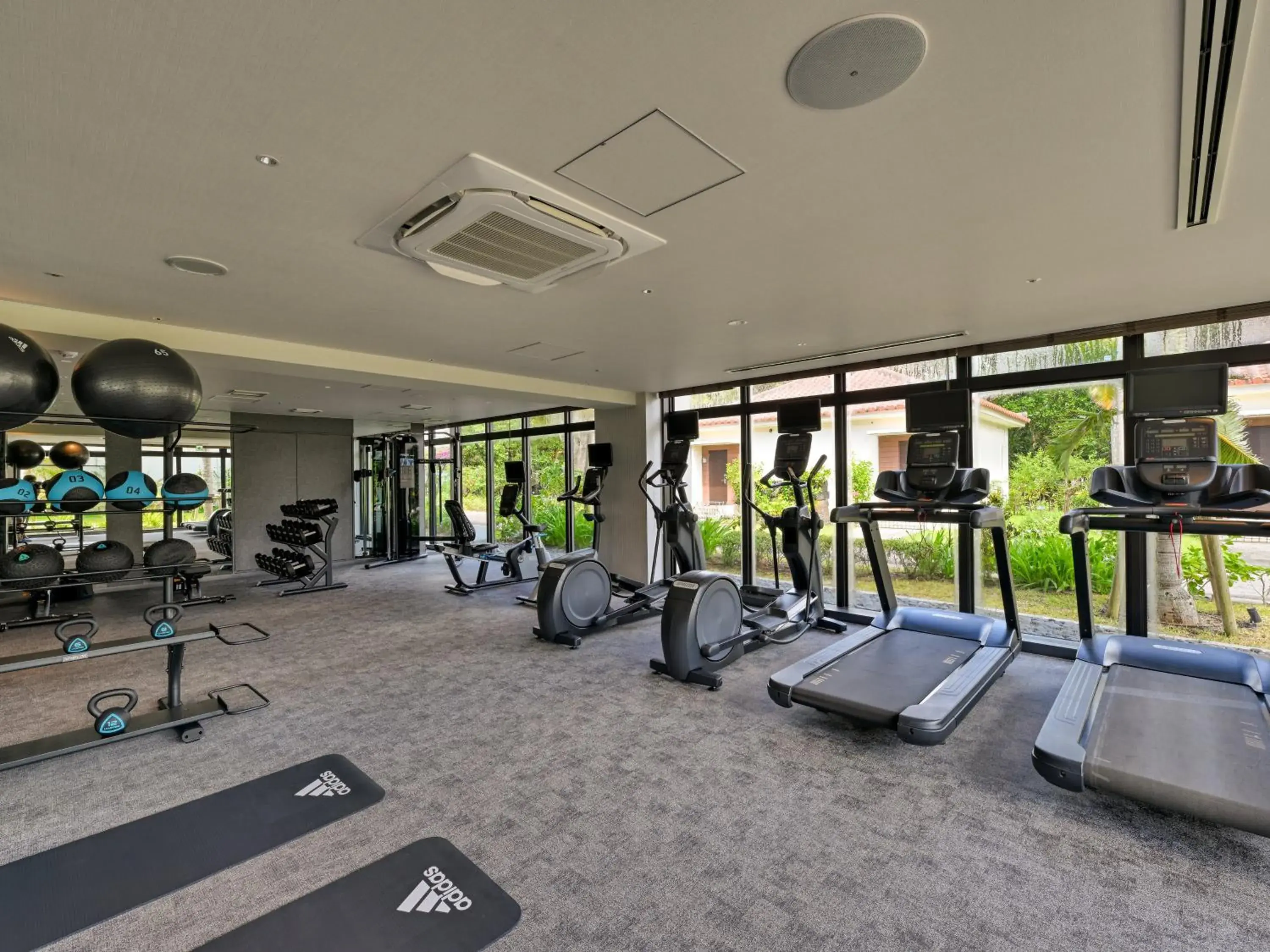 Fitness centre/facilities in FUSAKI BEACH RESORT HOTEL & VILLAS Fitness centre/facilities in FUSAKI BEACH RESORT HOTEL & VILLAS