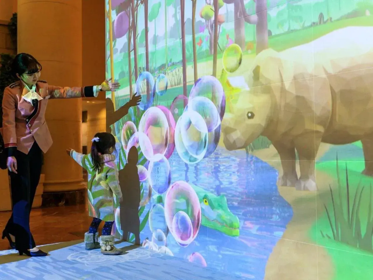 Lobby or reception in Oriental Hotel Tokyo Bay Lobby or reception in Oriental Hotel Tokyo Bay