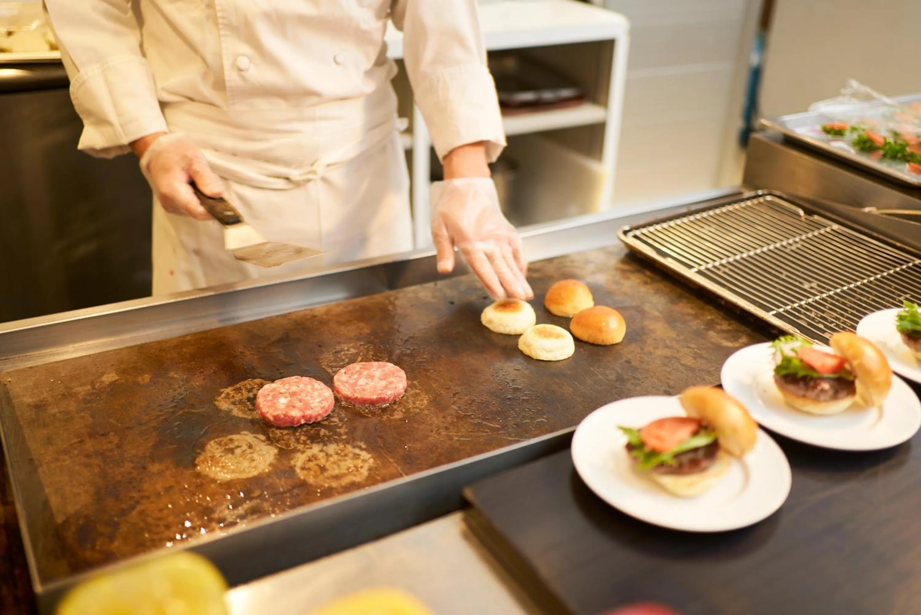 Breakfast in Oriental Hotel Tokyo Bay