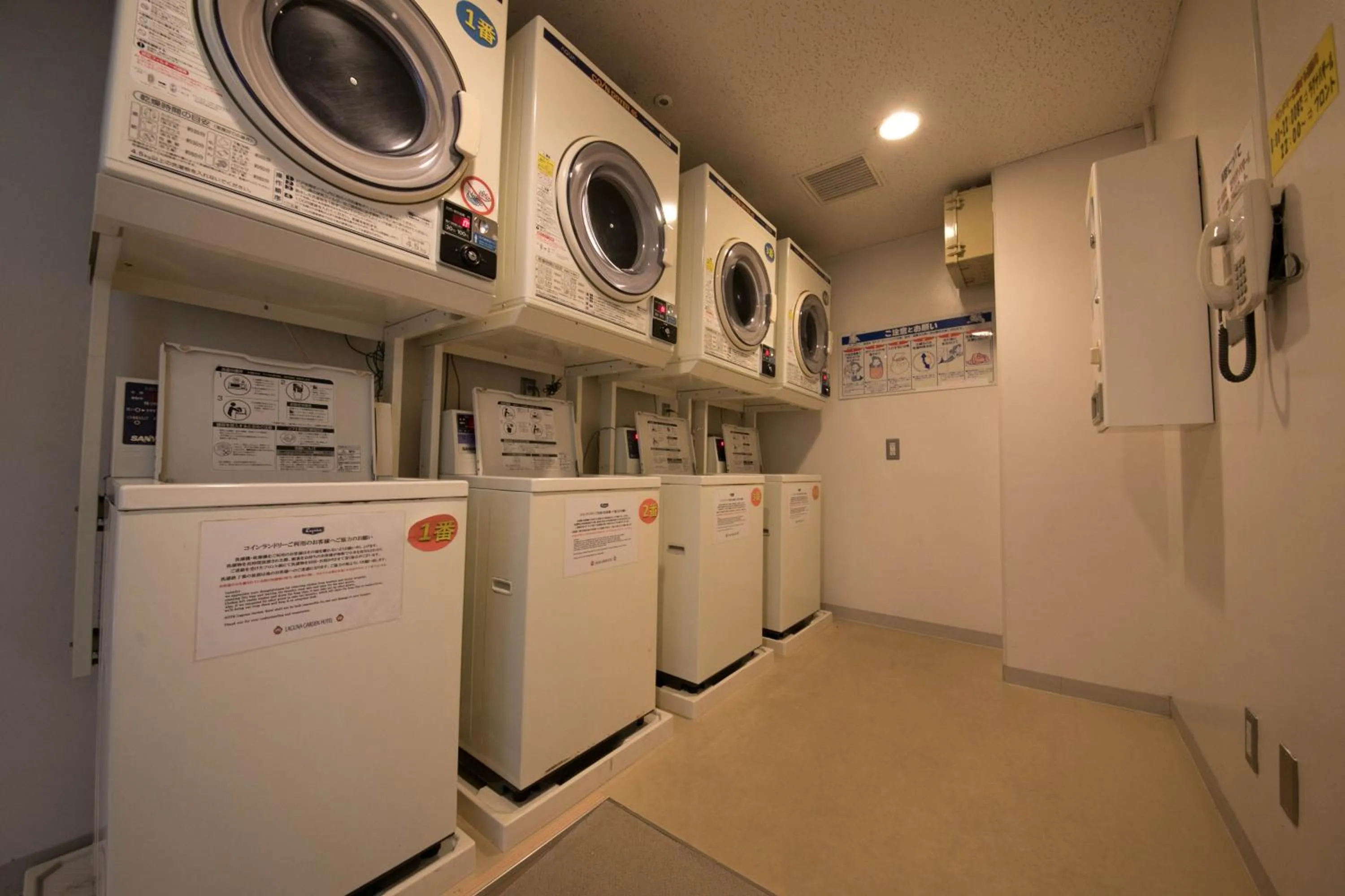 Area and facilities in Laguna Garden Hotel