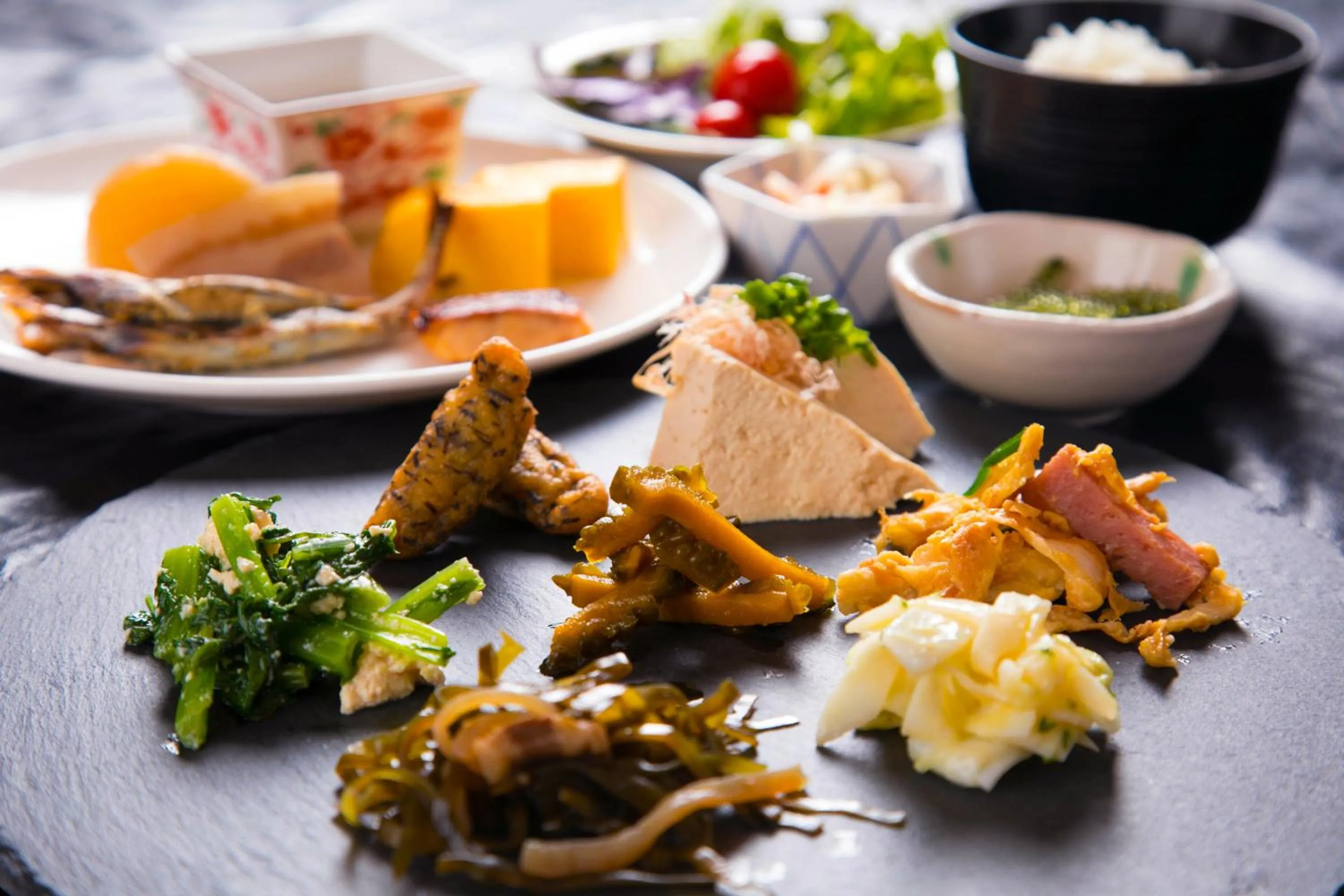 Buffet breakfast in Laguna Garden Hotel