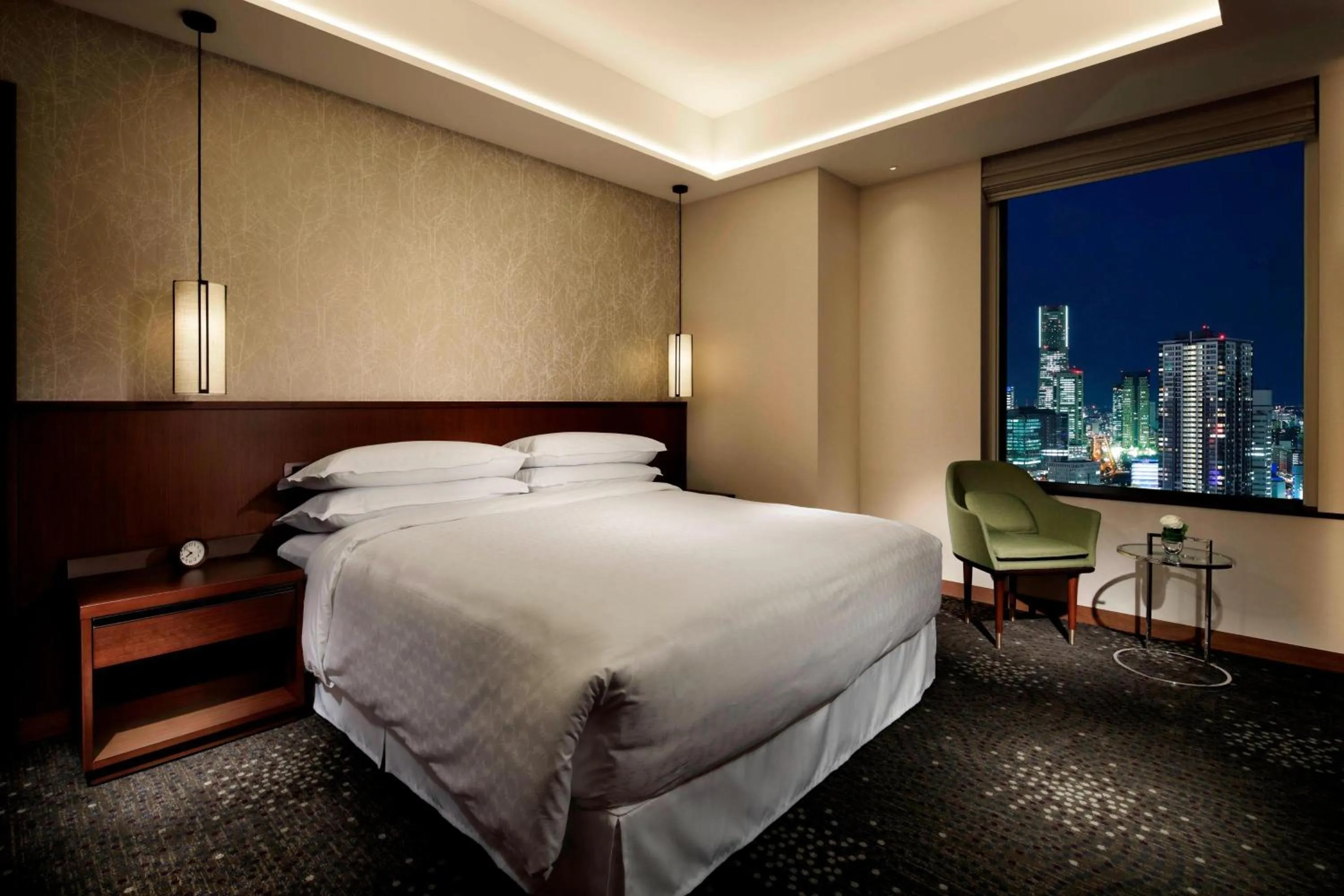 Bedroom, Bed in Yokohama Bay Sheraton Hotel and Towers