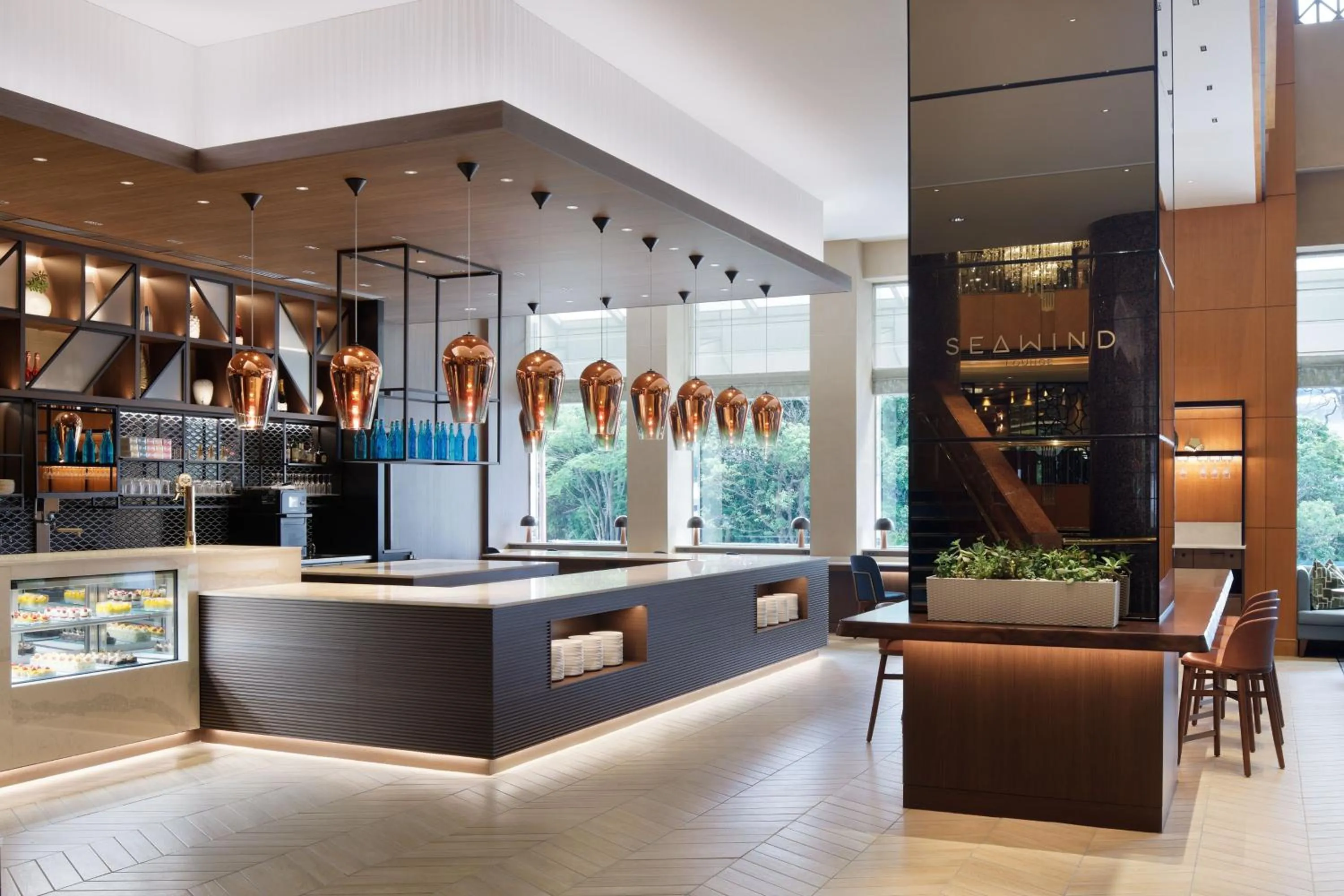 Restaurant/places to eat in Yokohama Bay Sheraton Hotel and Towers