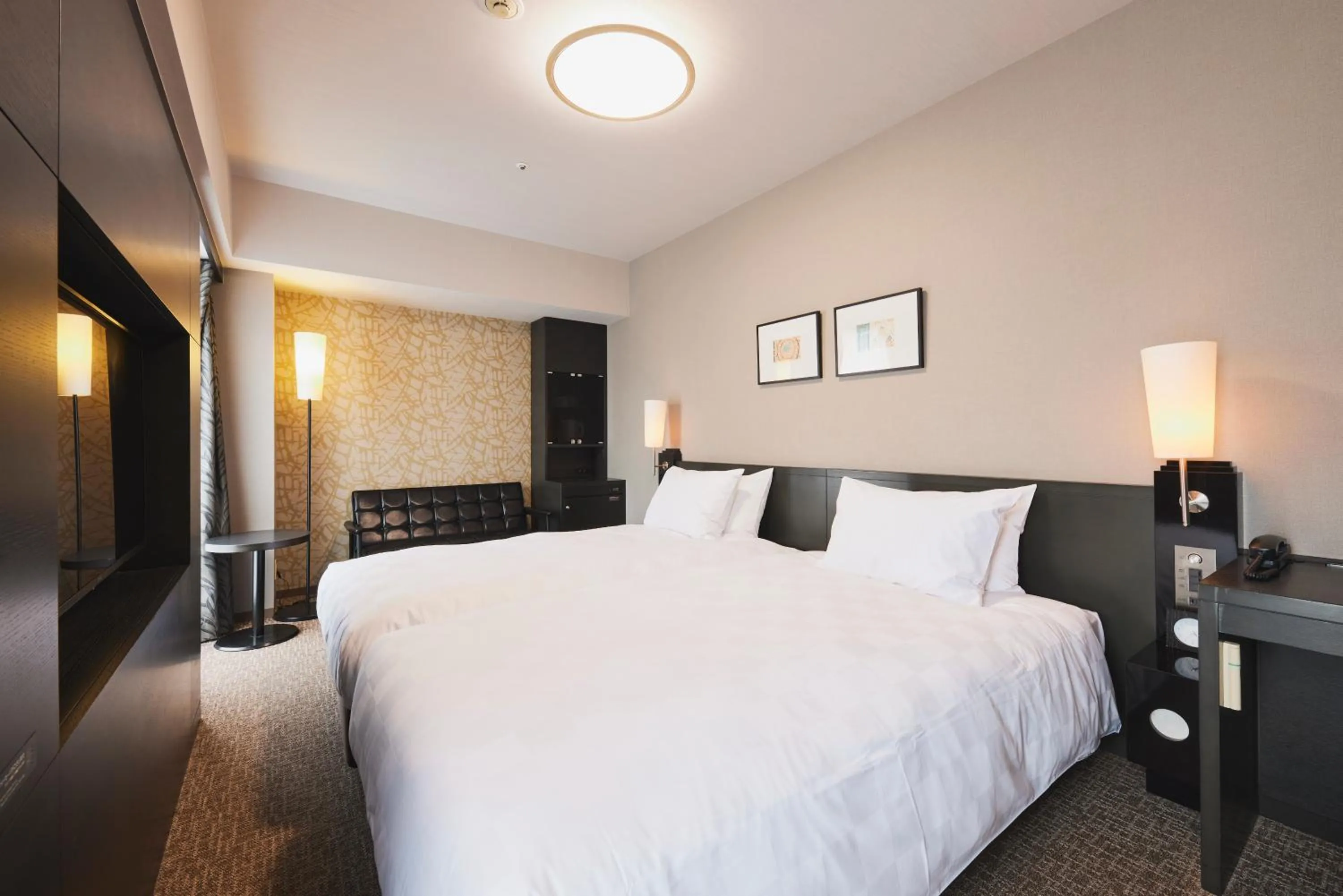 Bed in Richmond Hotel Nagasaki Shianbashi