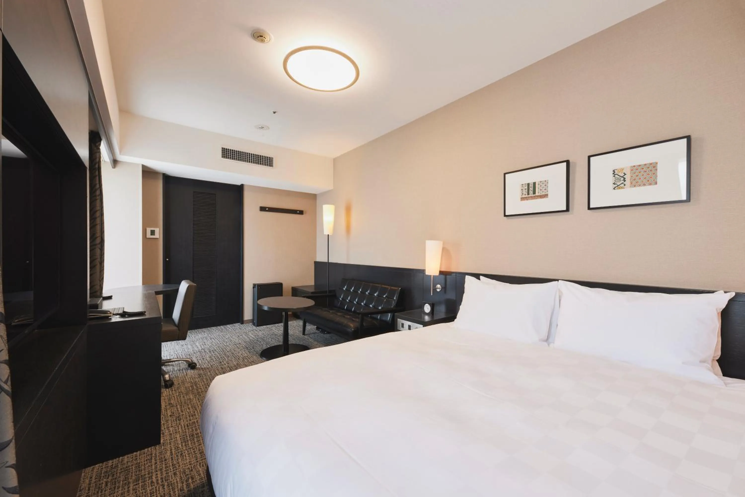 Bed in Richmond Hotel Nagasaki Shianbashi