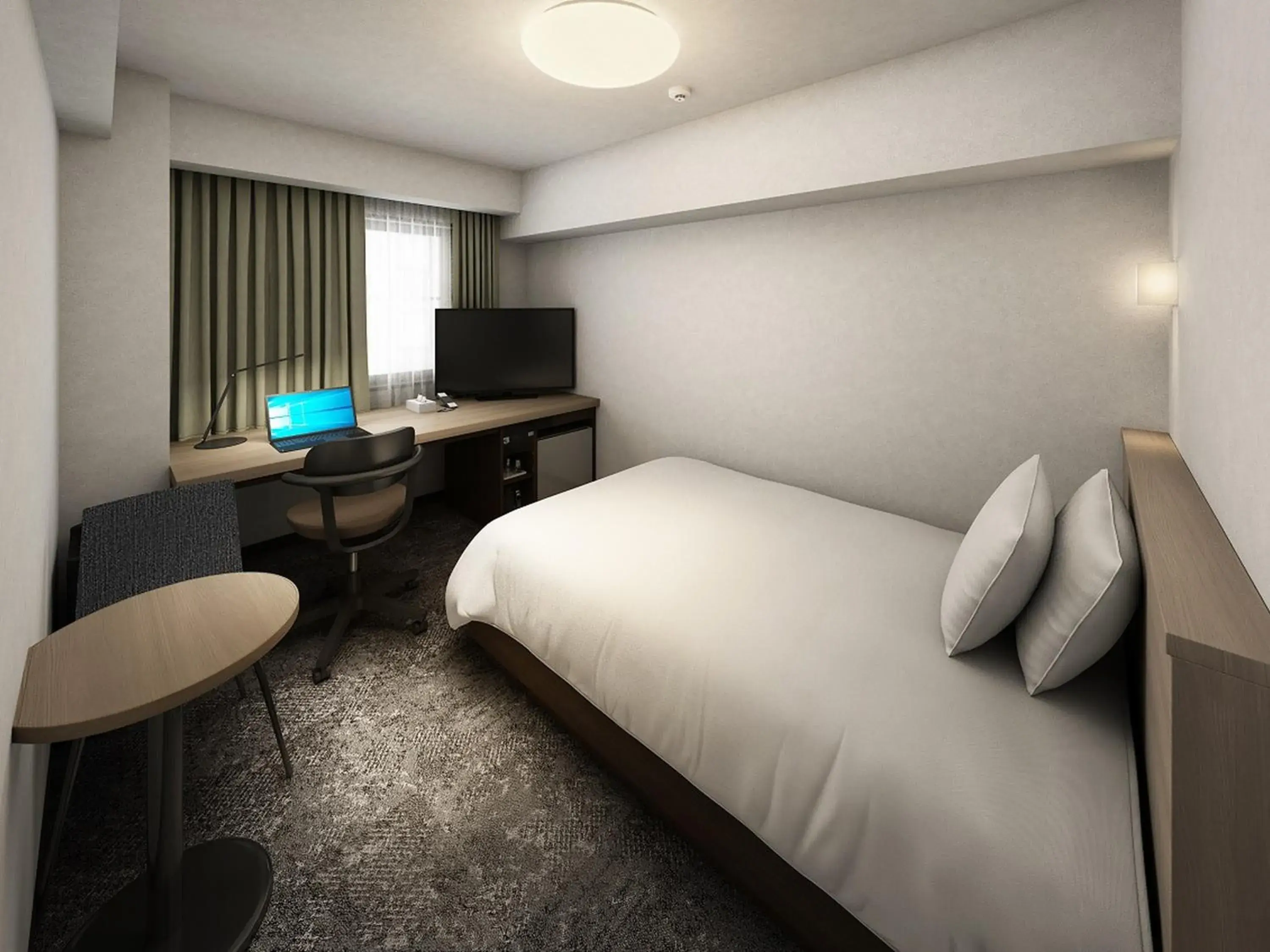 Bed in Richmond Hotel Nagoya Nayabashi Bed in Richmond Hotel Nagoya Nayabashi