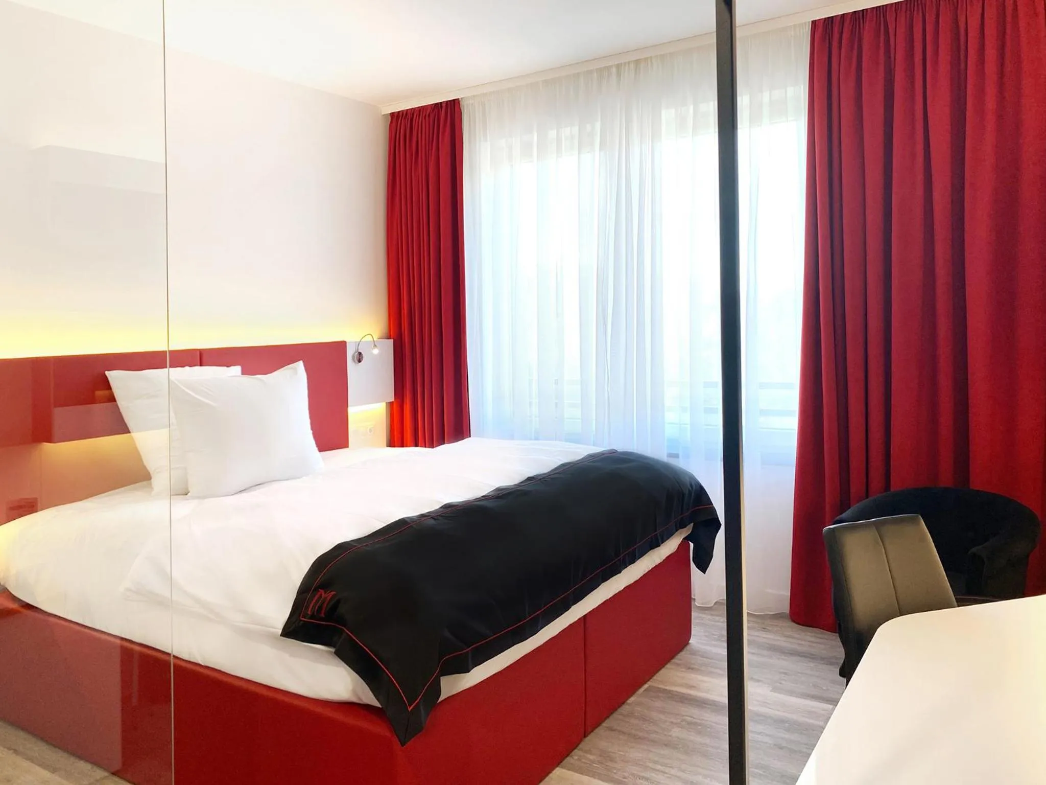 Photo of the whole room, Bed in DORMERO Hotel Deggendorf
