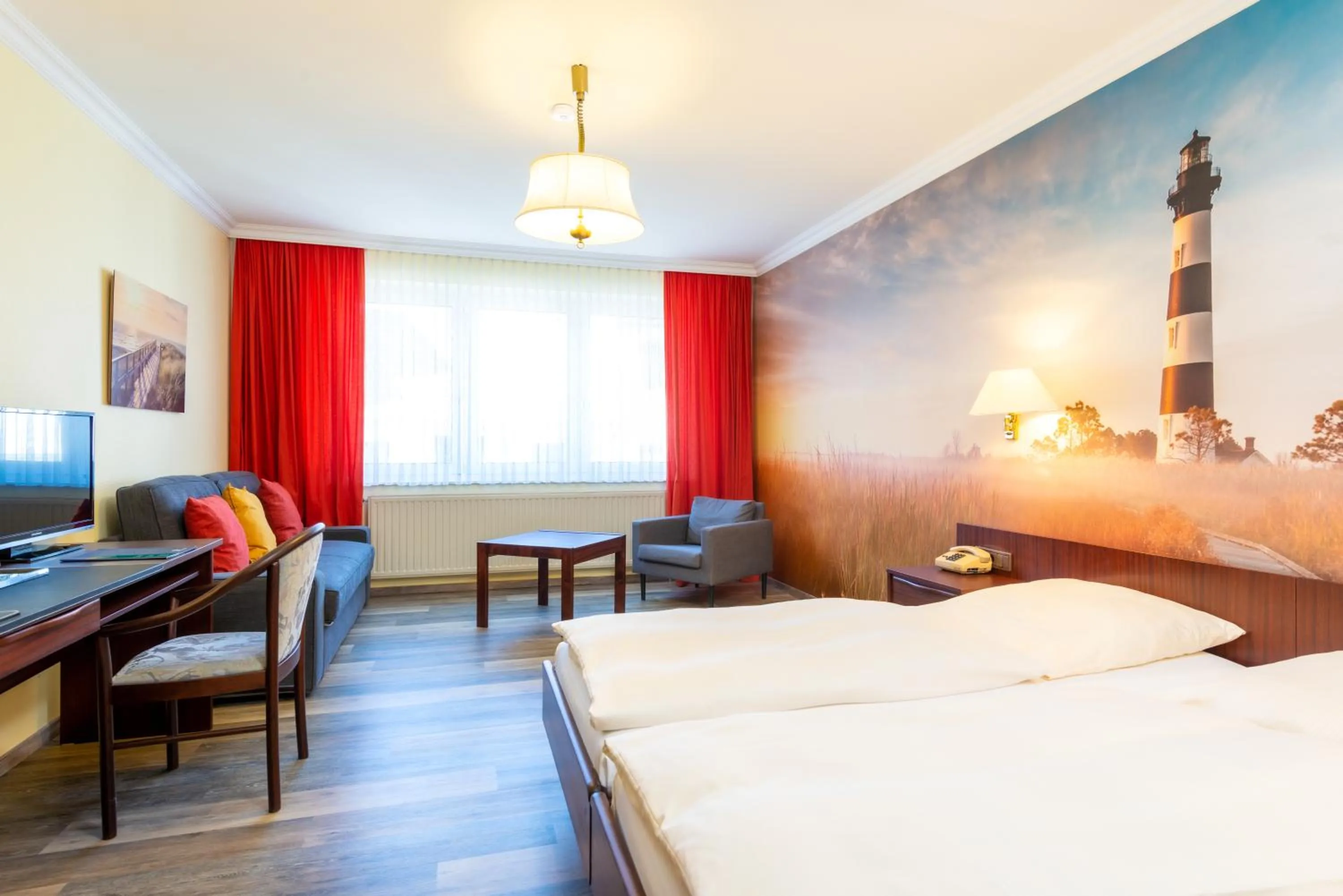 Photo of the whole room, Bed in Appart-Hotel-Heldt