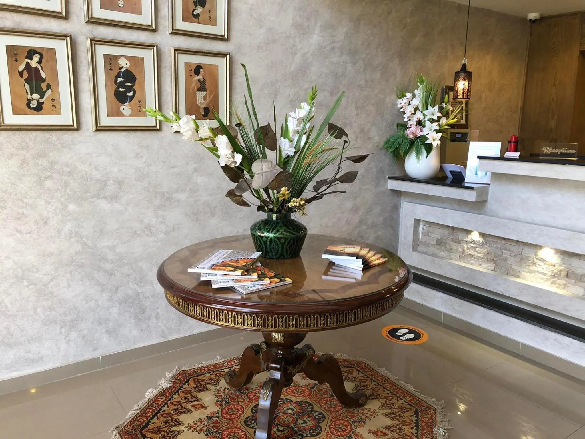 Lobby or reception in Larimar Hôtel Sfax