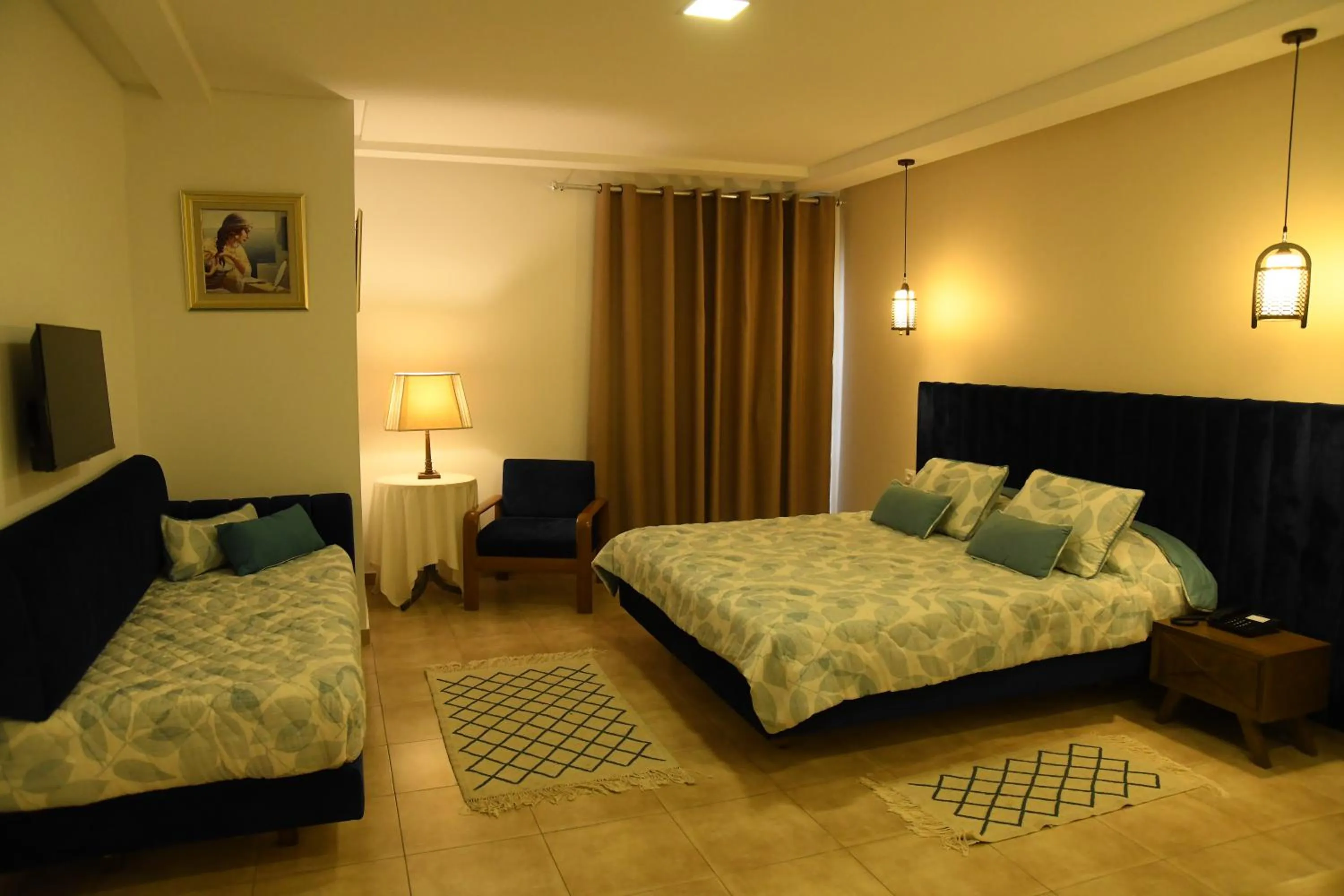 Bed in Larimar Hôtel Sfax