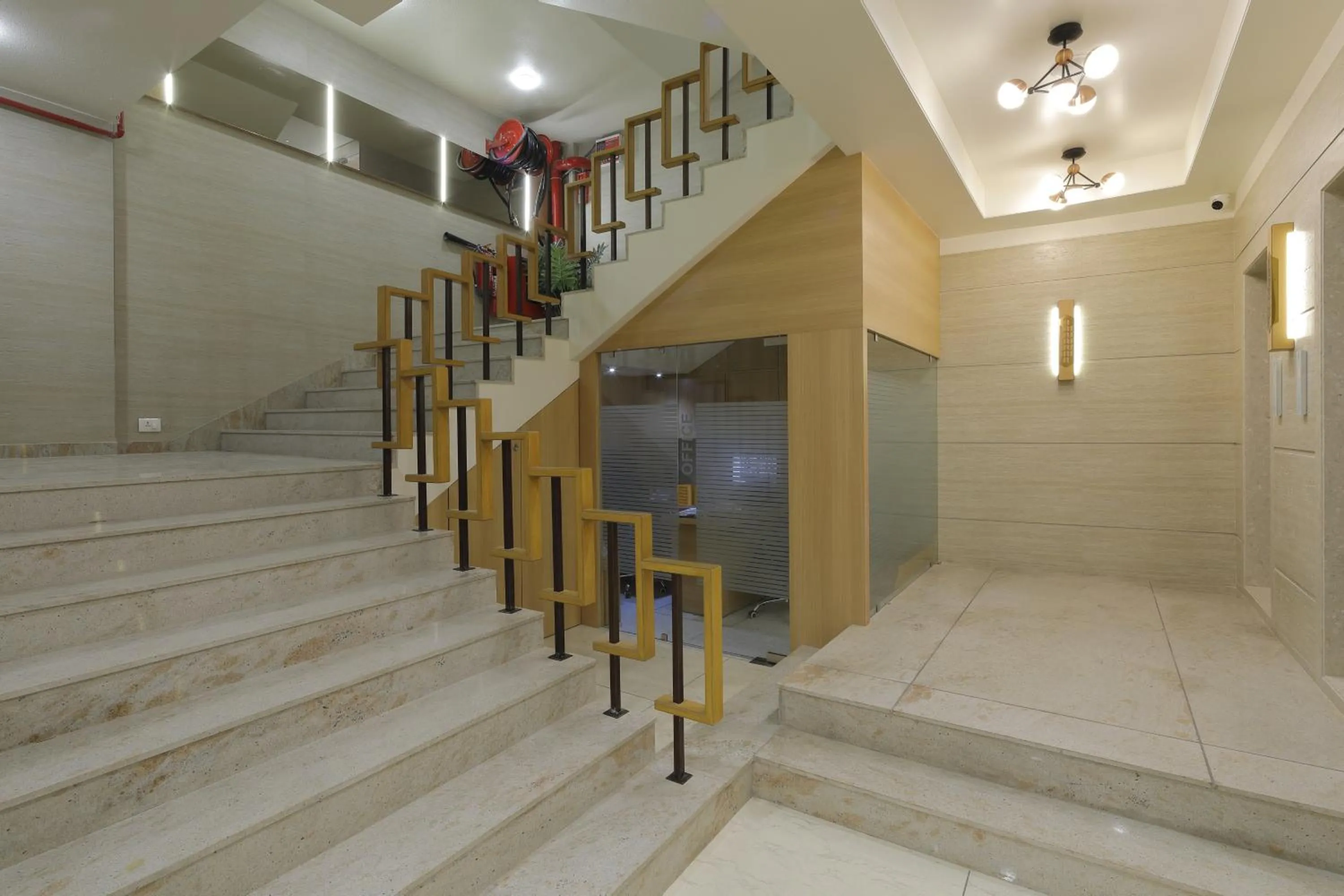 Lobby or reception in Hotel Elysian Residency