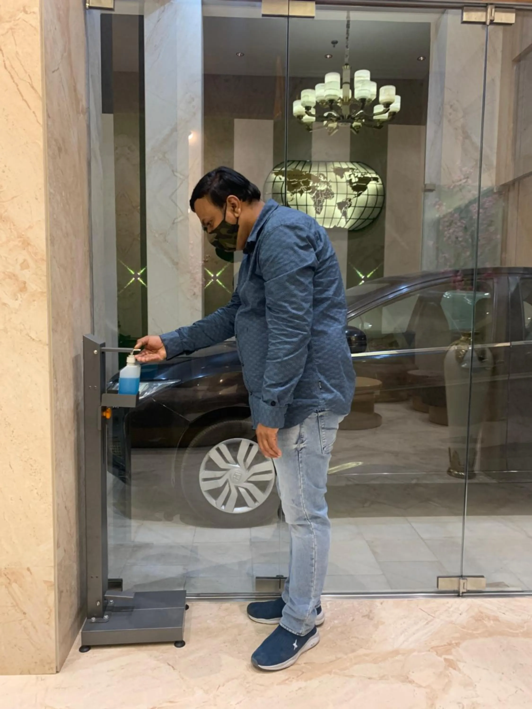 Lobby or reception in Hotel Elysian Residency