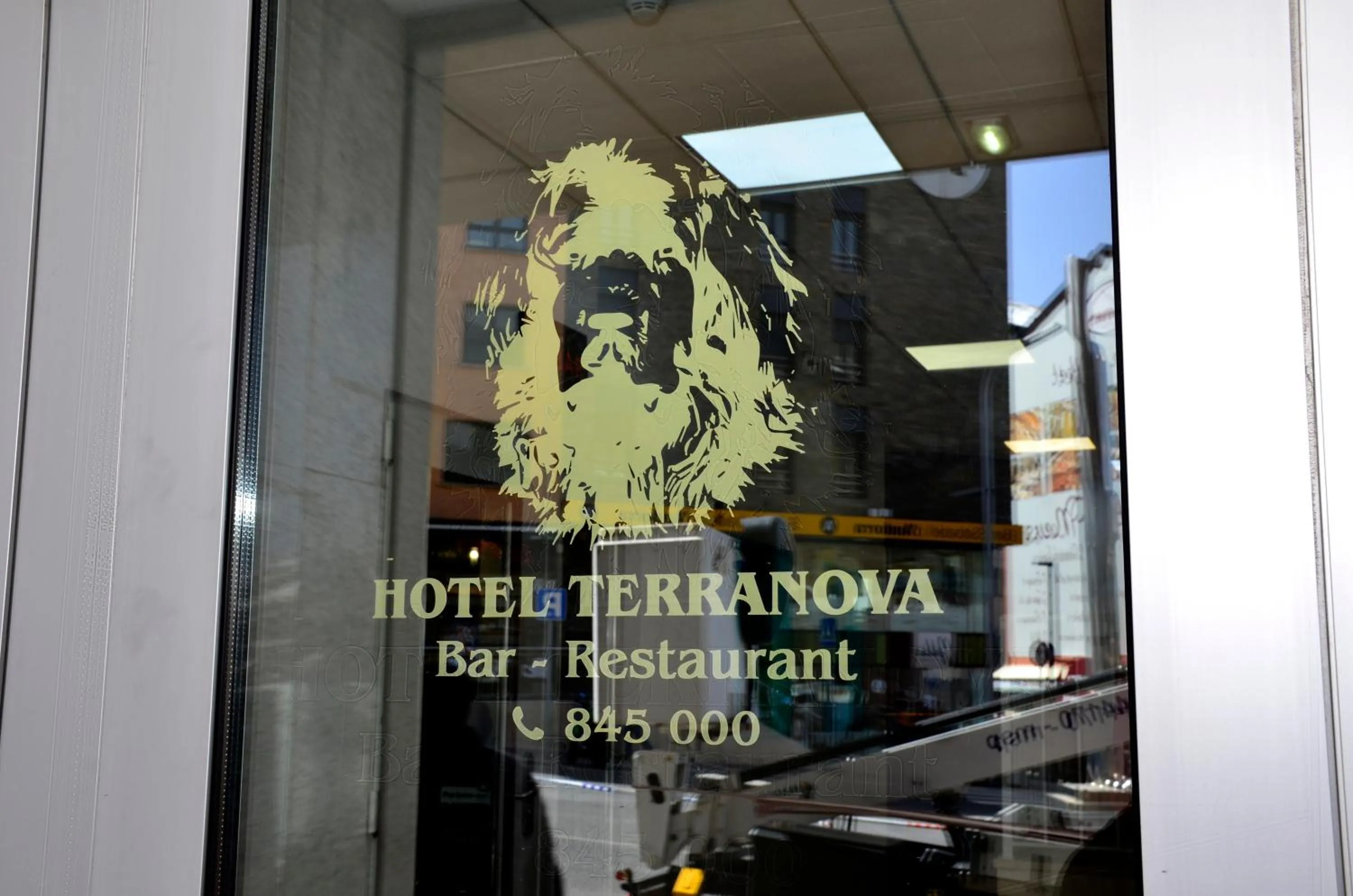 Logo/Certificate/Sign in Hotel Terranova