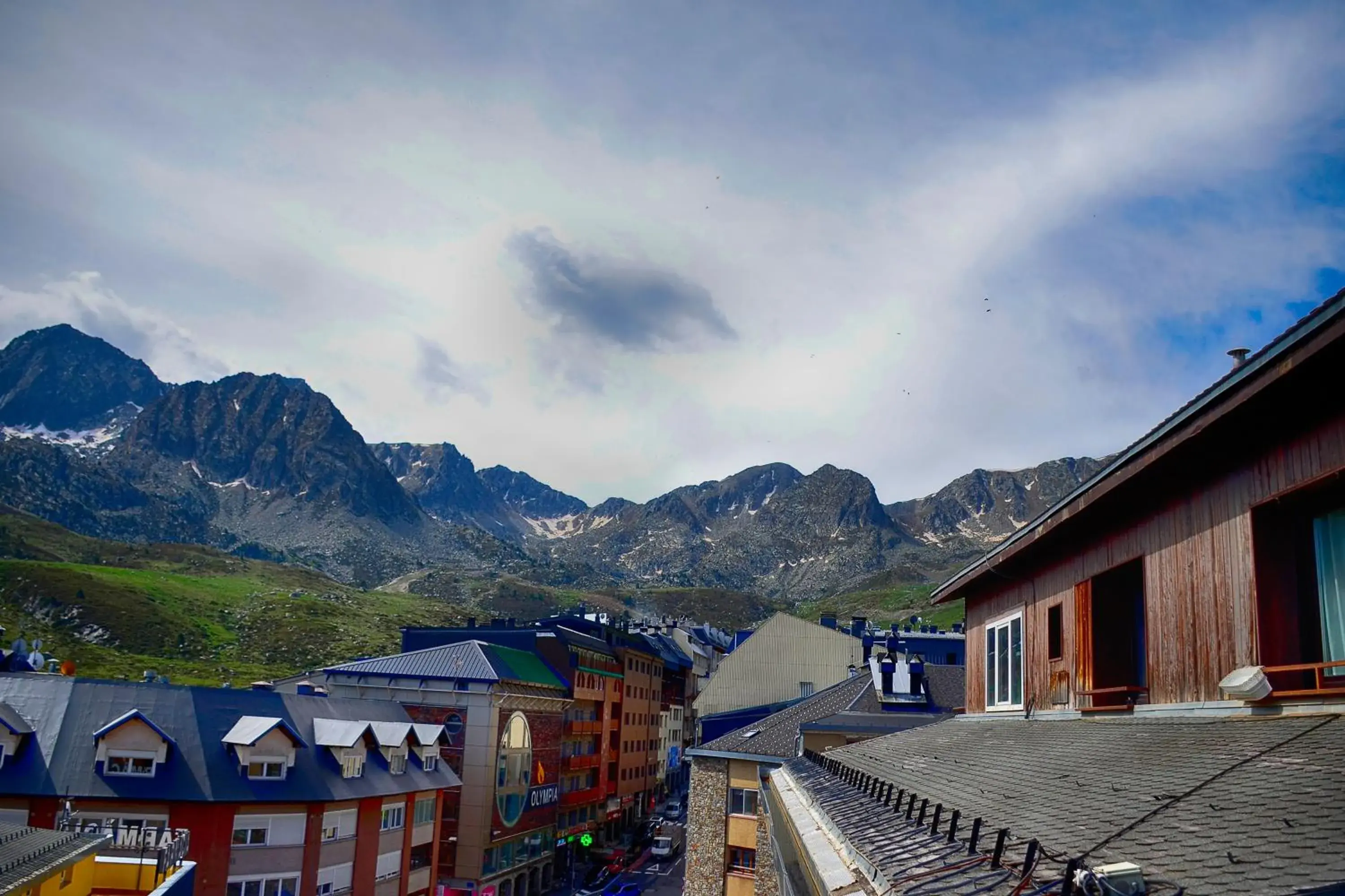 Mountain view in Hotel Terranova Mountain view in Hotel Terranova