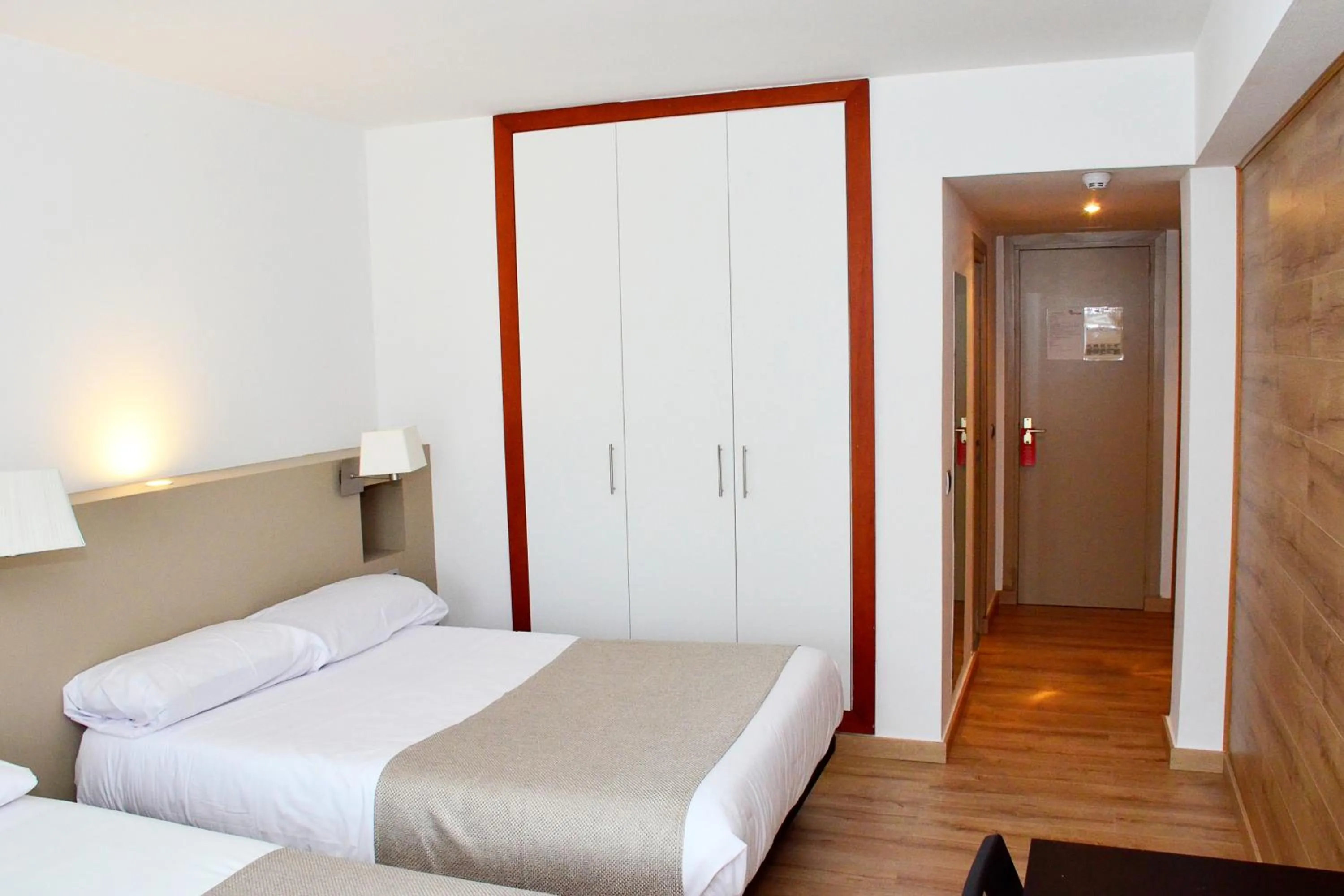 Bed in Hotel Terranova