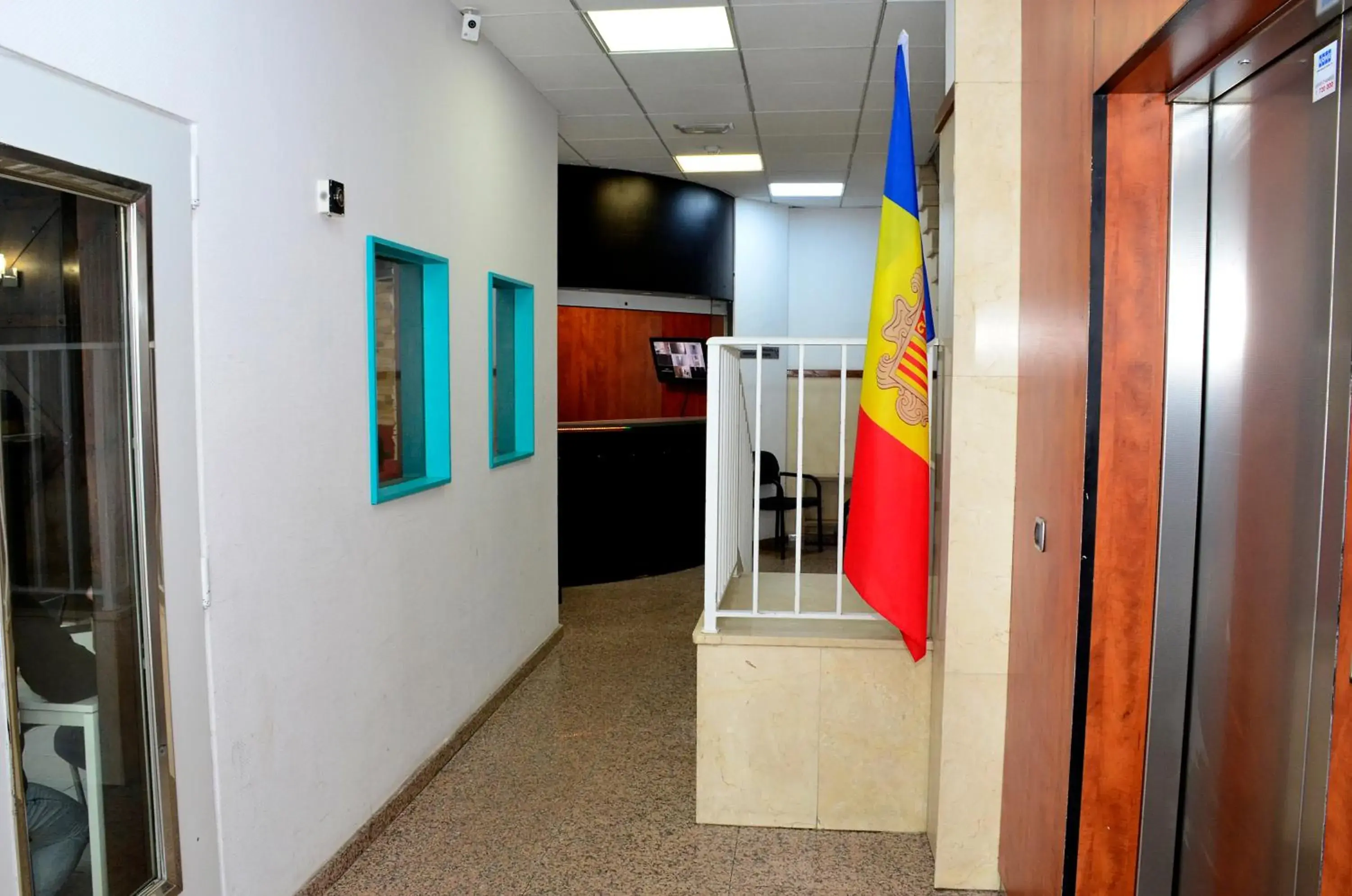 Lobby or reception in Hotel Terranova Lobby or reception in Hotel Terranova