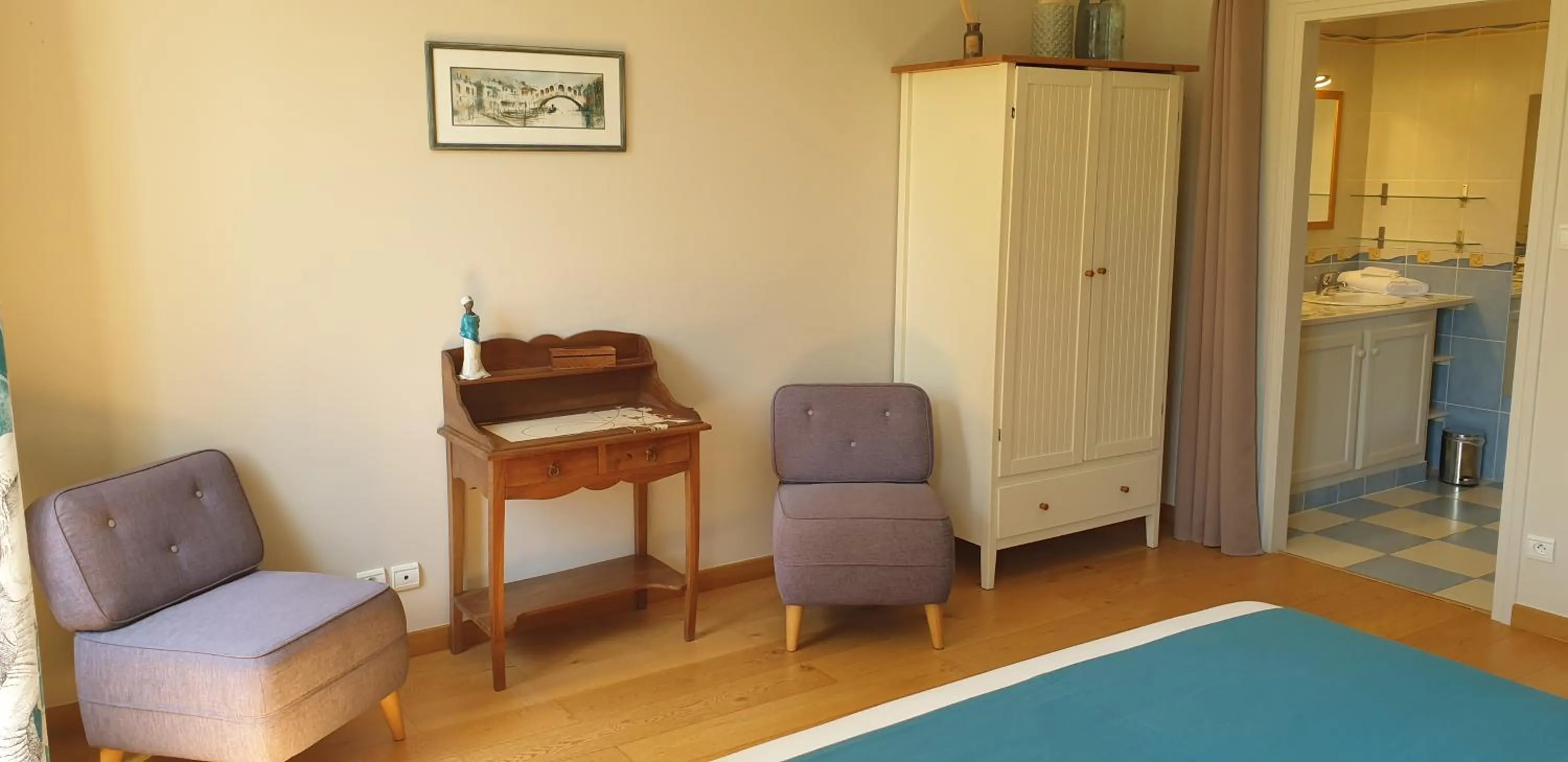 Seating area in Château de Grandmont - Escale authentique au coeur des vignes