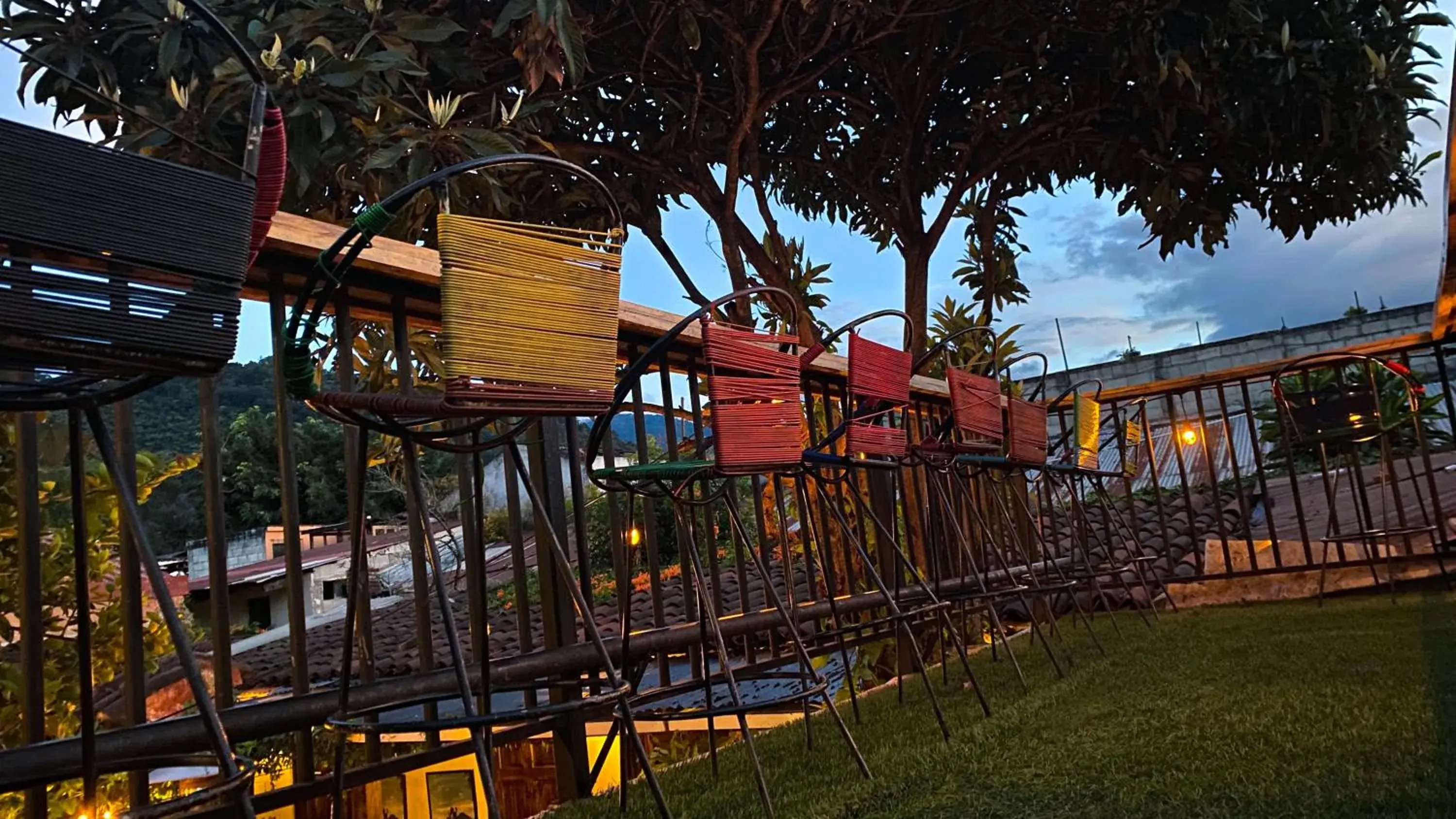 Garden view in Nikikot Hostel & Hotel Garden view in Nikikot Hostel & Hotel