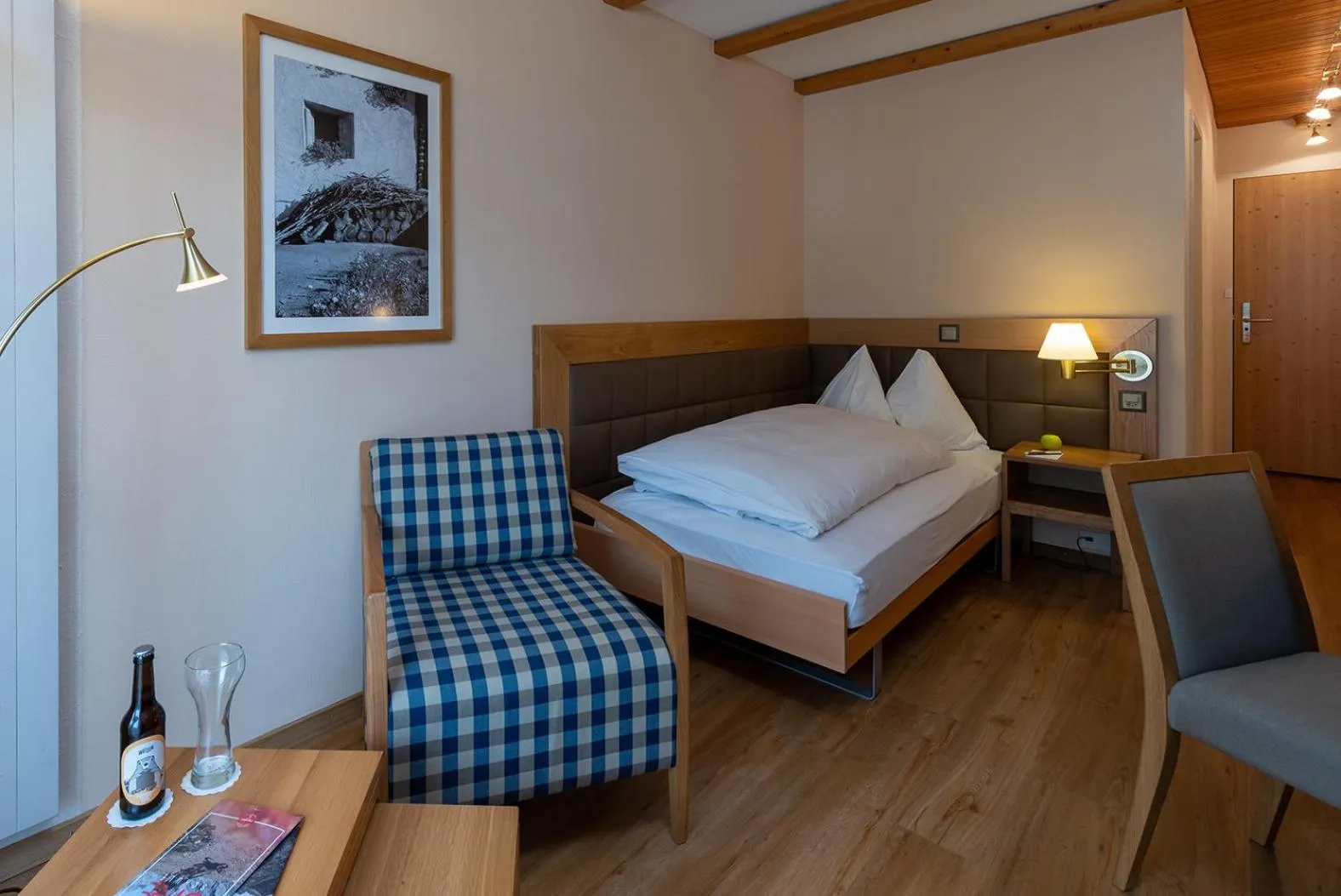 Bed in Sunstar Hotel Lenzerheide