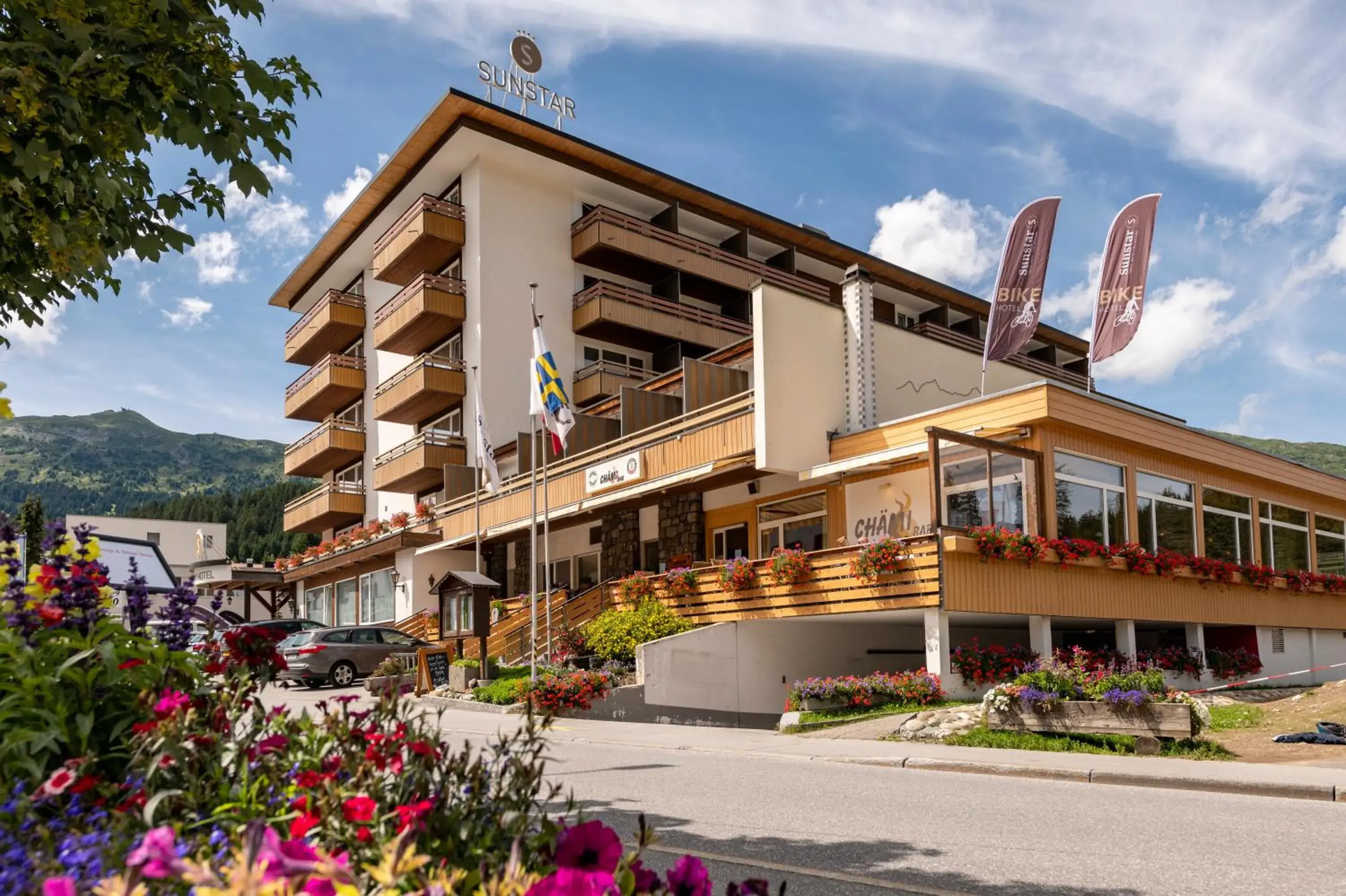 Property building in Sunstar Hotel Lenzerheide Property building in Sunstar Hotel Lenzerheide
