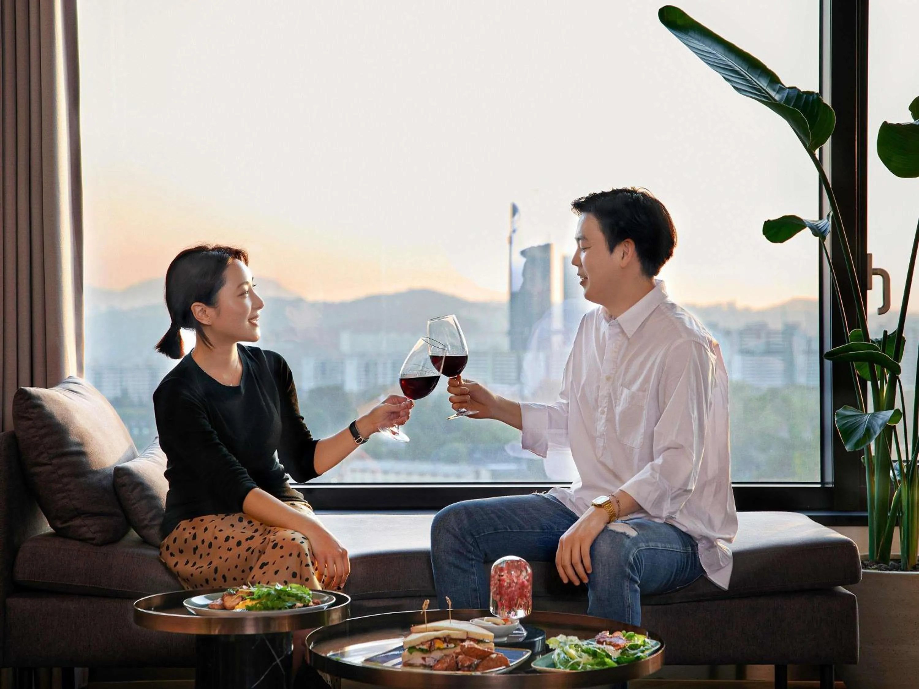 Bedroom in Mondrian Seoul Itaewon