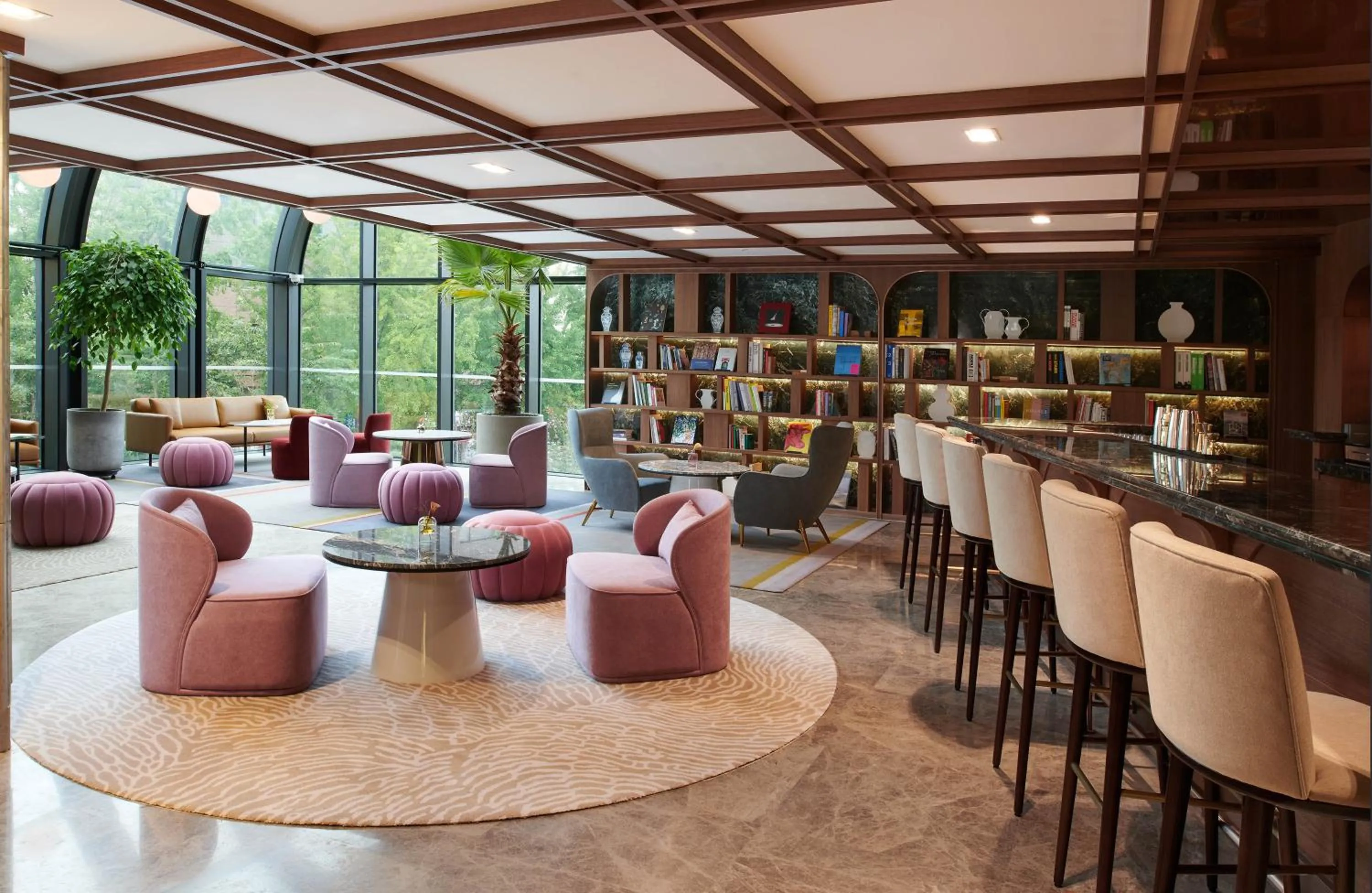 Lounge or bar in Mondrian Seoul Itaewon