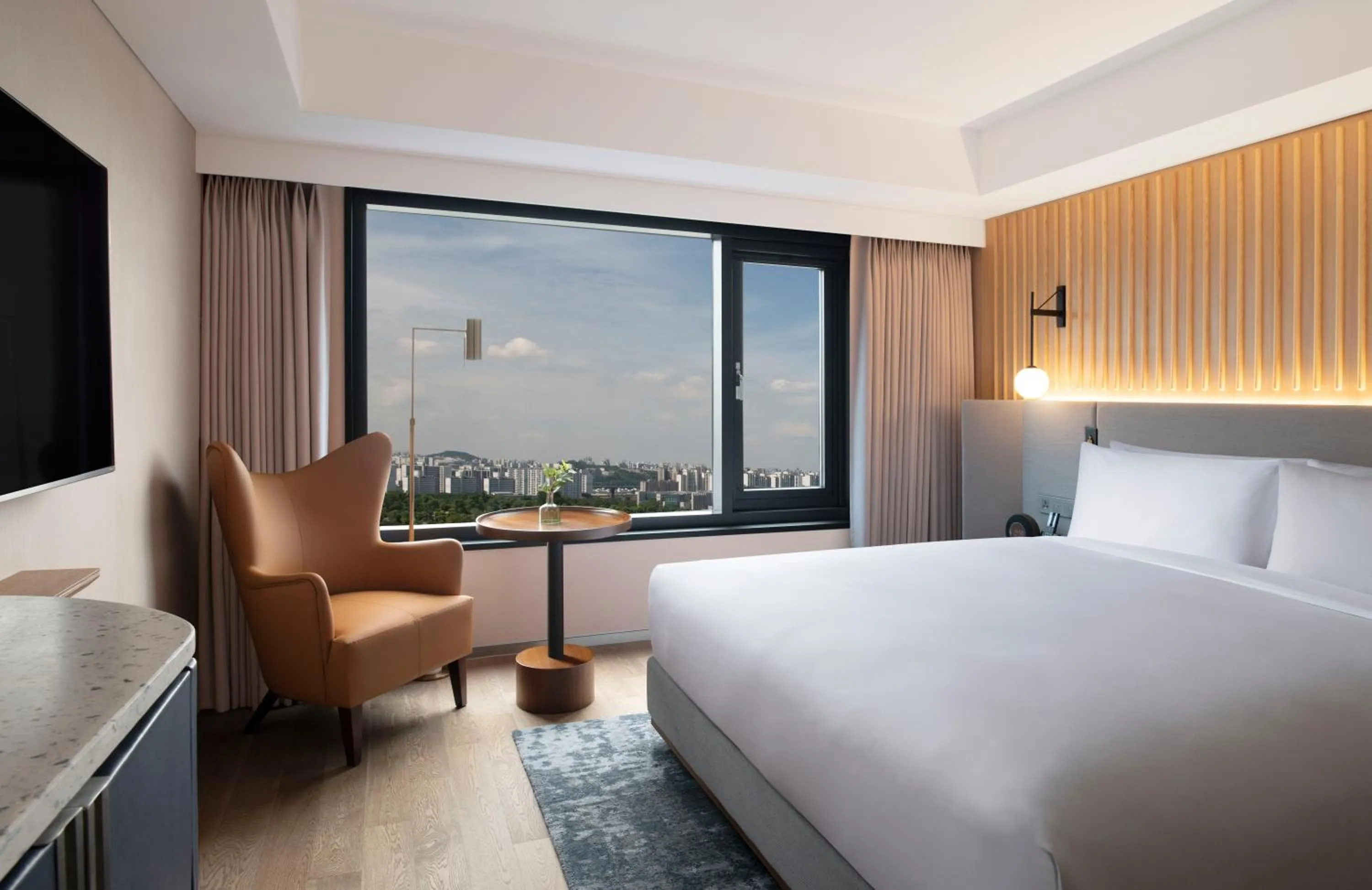 Photo of the whole room, Bed in Mondrian Seoul Itaewon