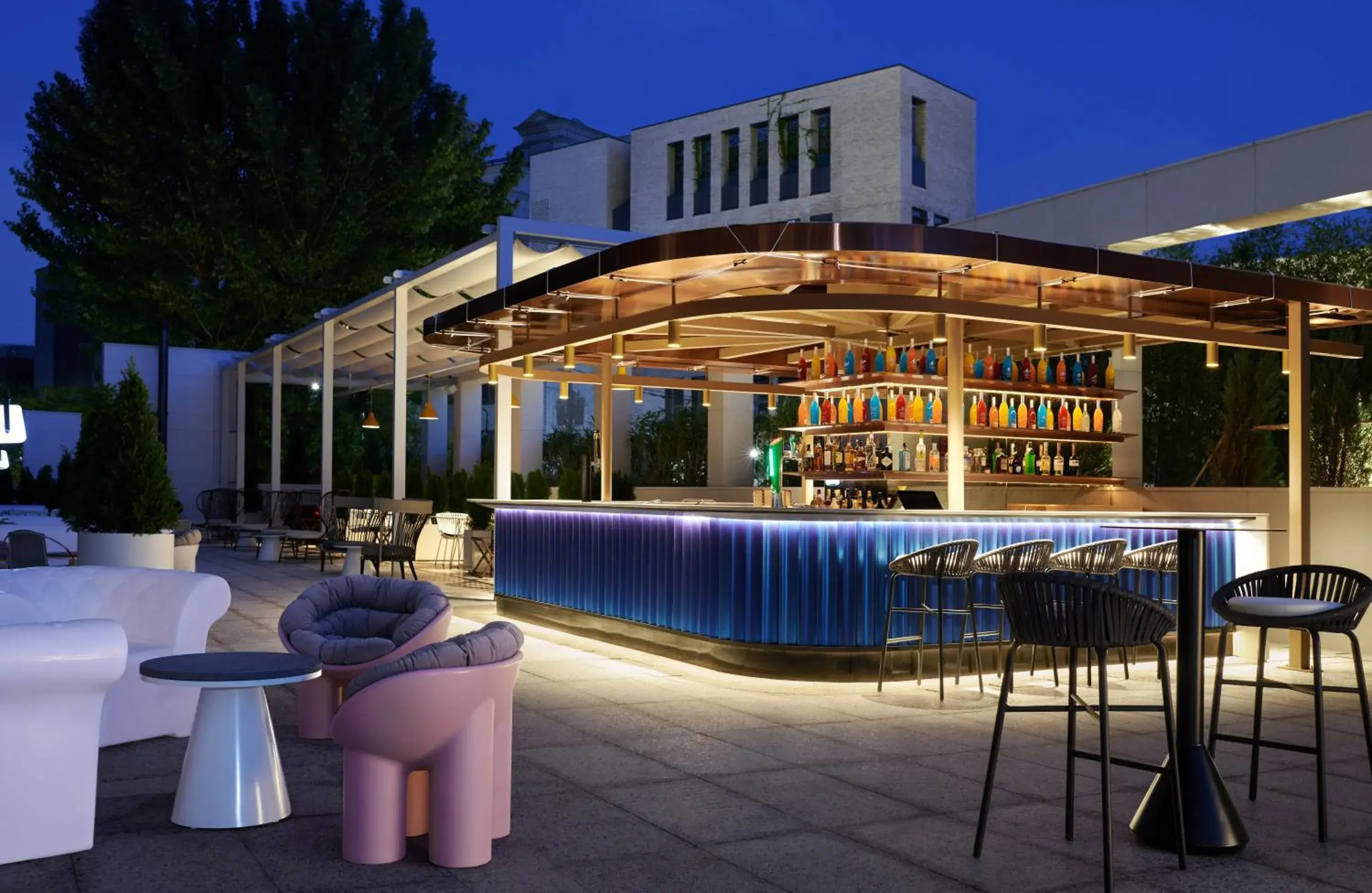 Lounge or bar in Mondrian Seoul Itaewon Lounge or bar in Mondrian Seoul Itaewon