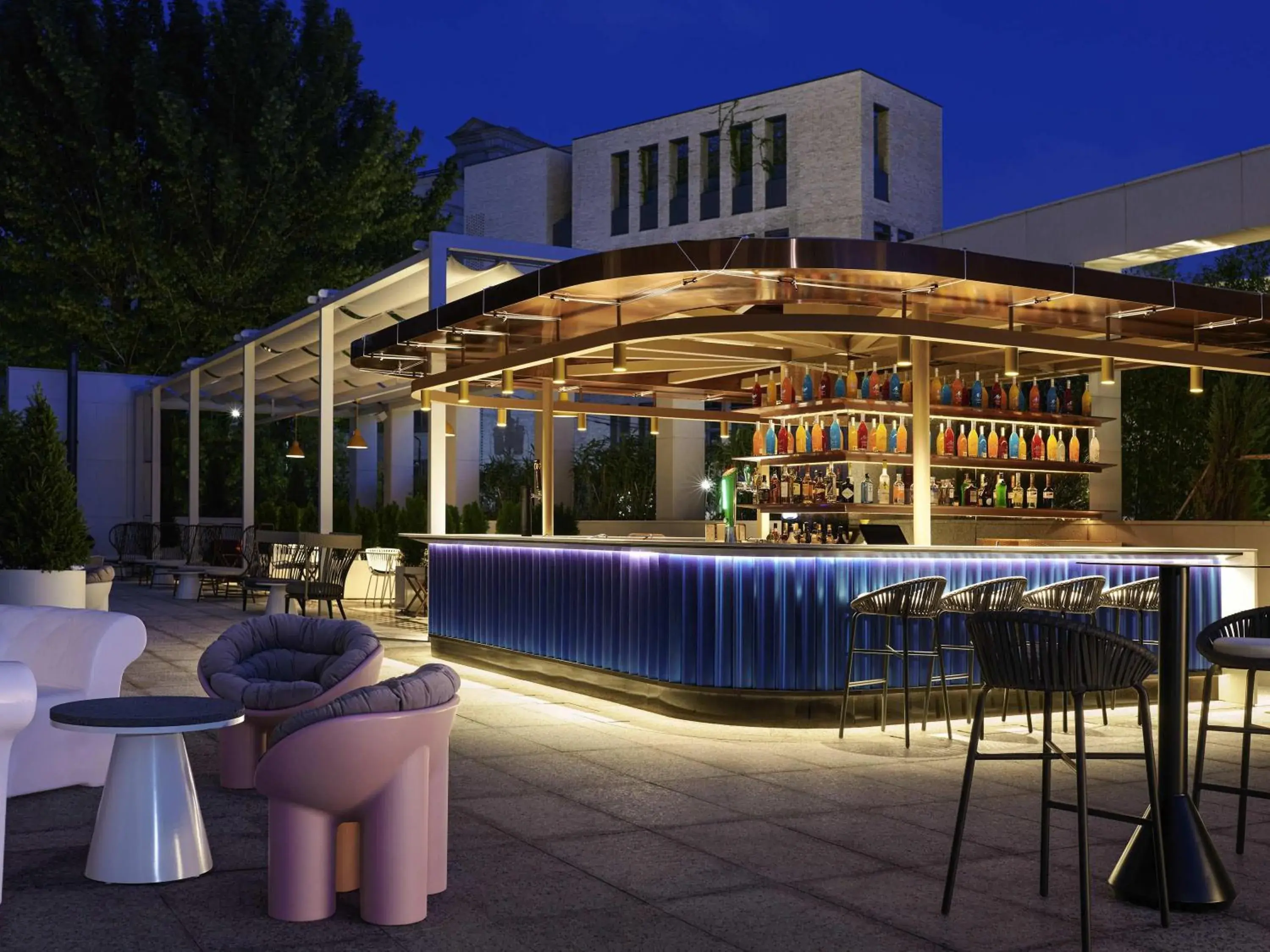 Restaurant/places to eat in Mondrian Seoul Itaewon Restaurant/places to eat in Mondrian Seoul Itaewon