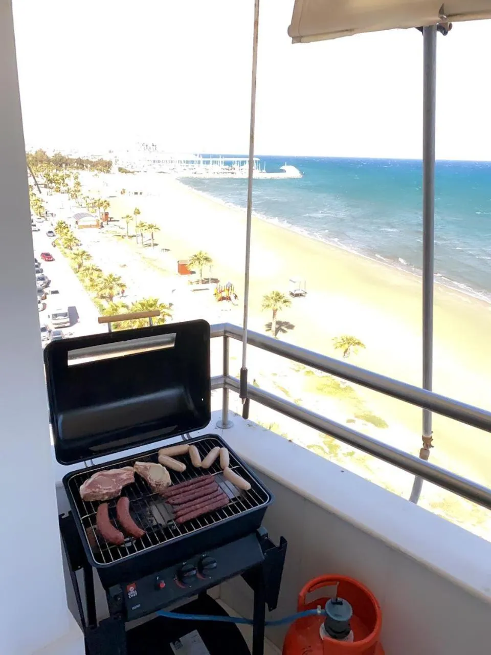 BBQ facilities in Larnaca Seaview Rooms