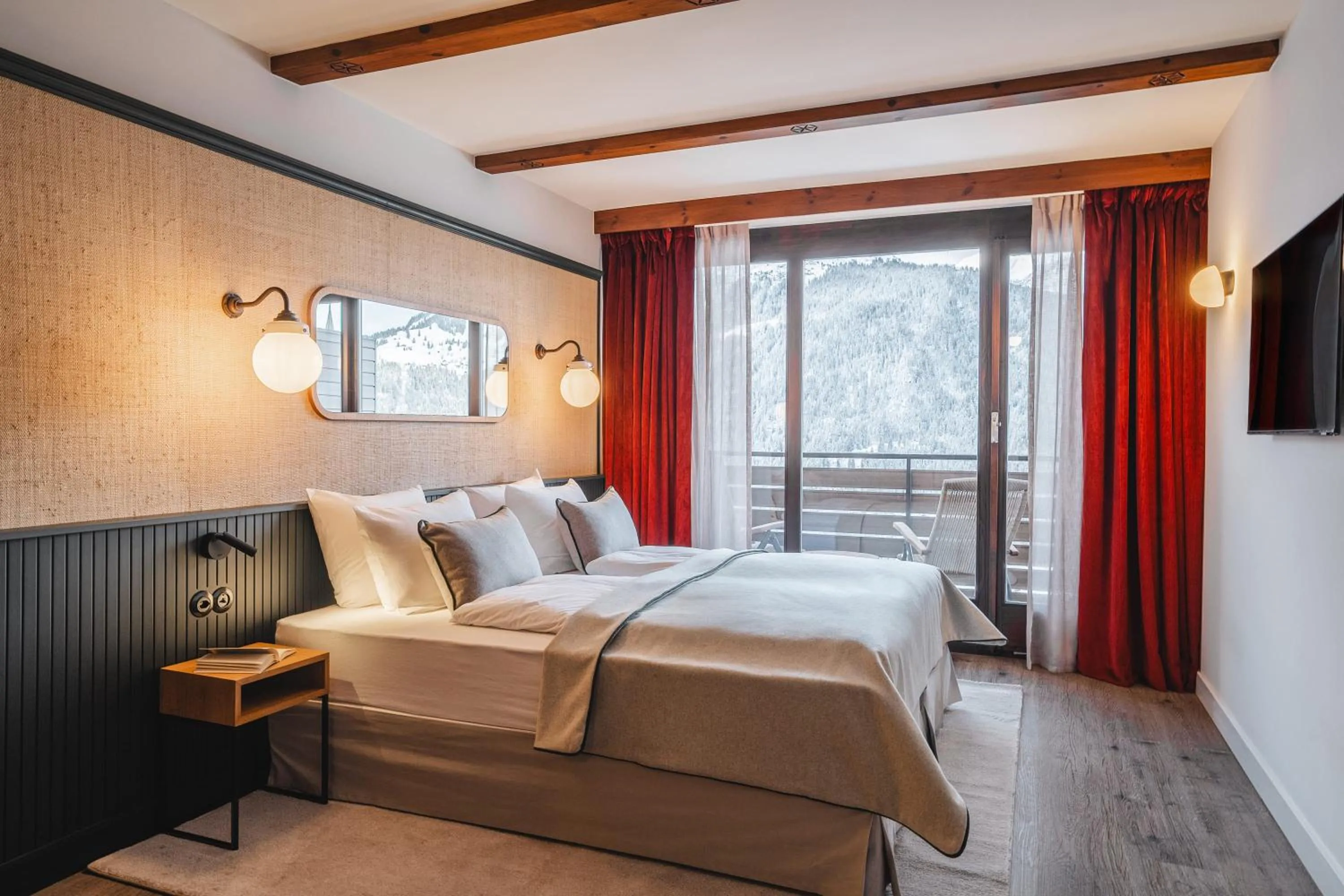 Bed in Braunbär Hotel & Spa