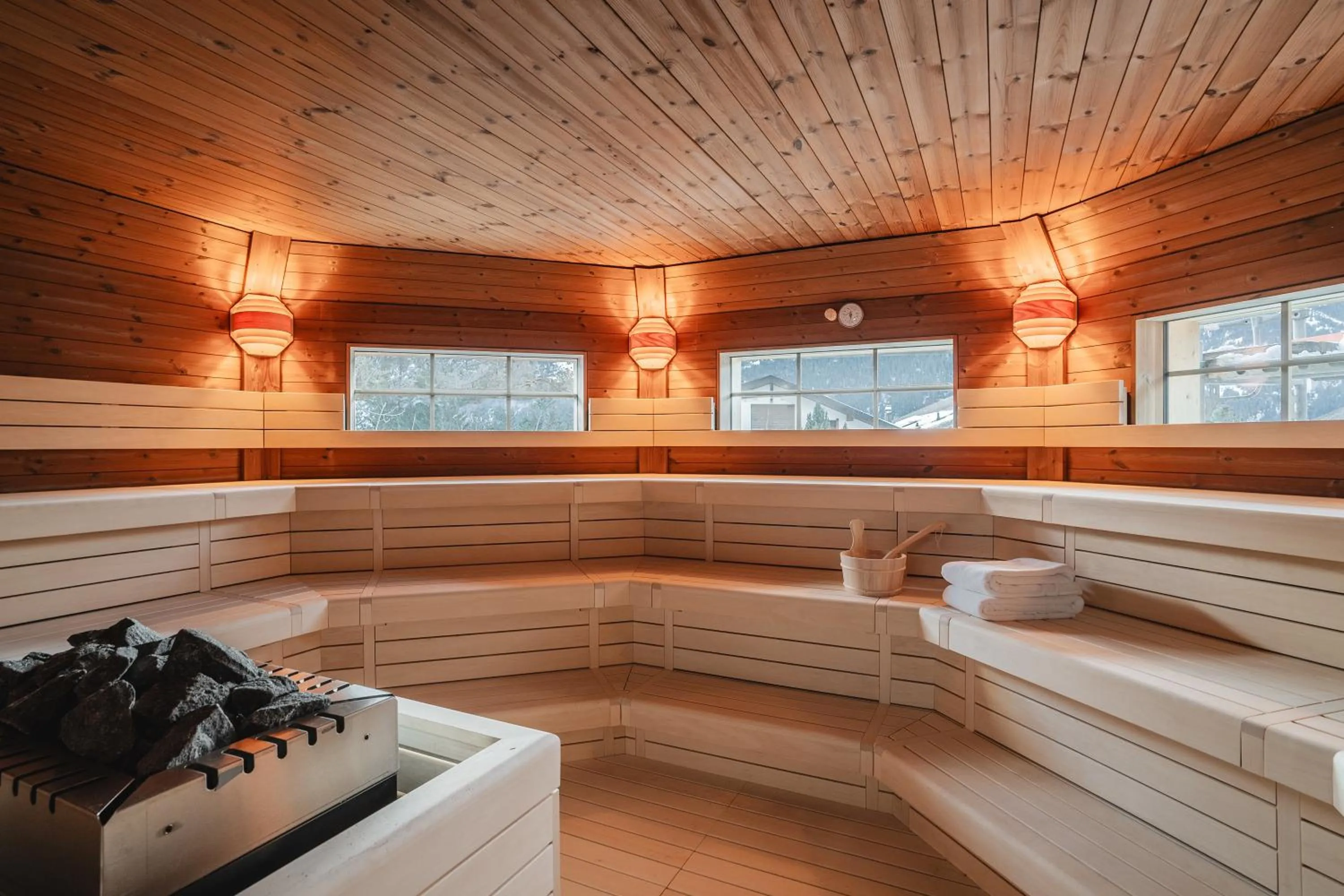 Sauna in Braunbär Hotel & Spa