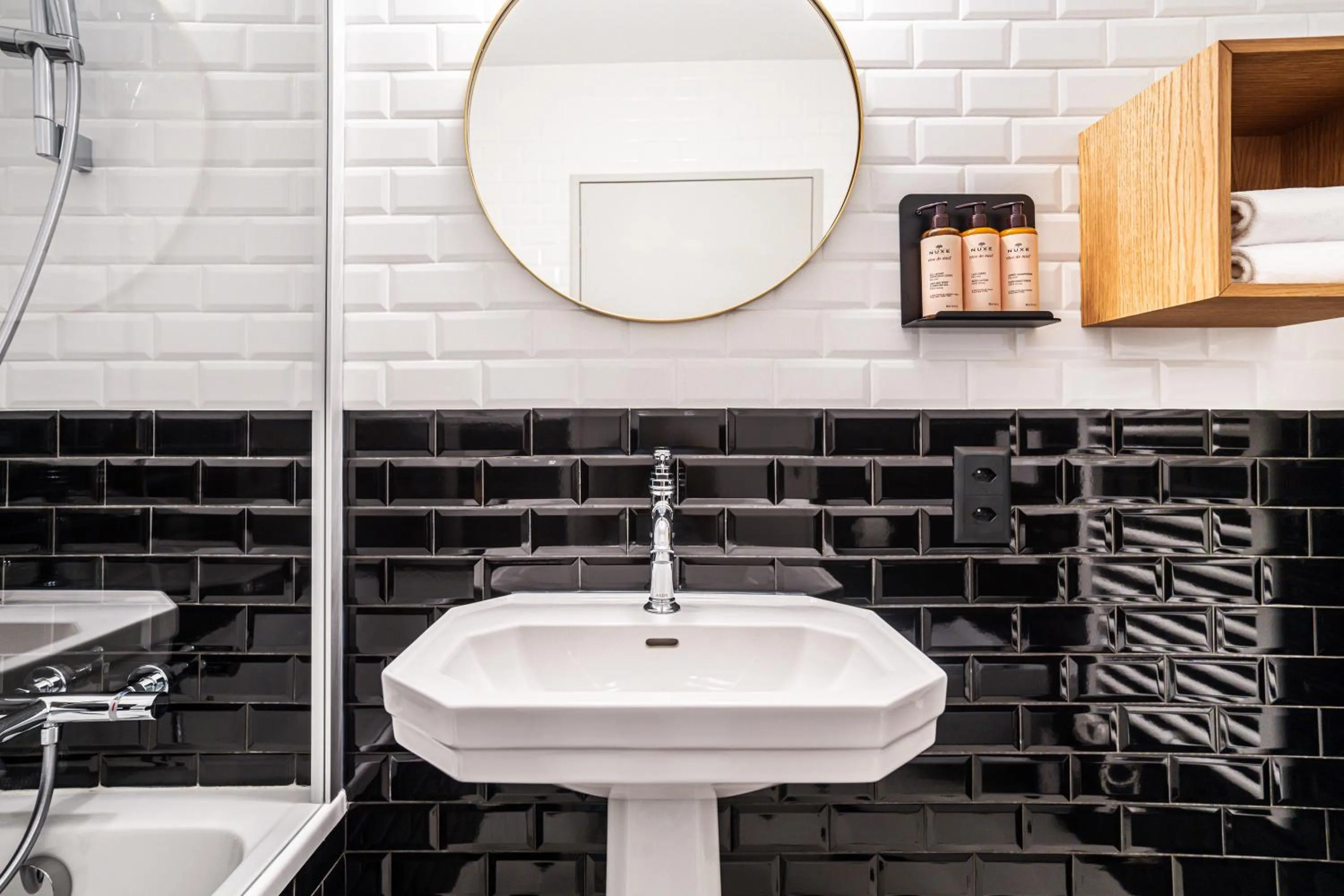 Bathroom in Braunbär Hotel & Spa