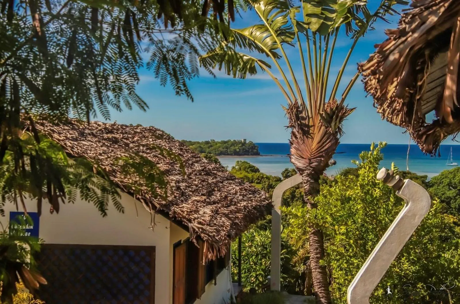 Garden in Le Grand Bleu