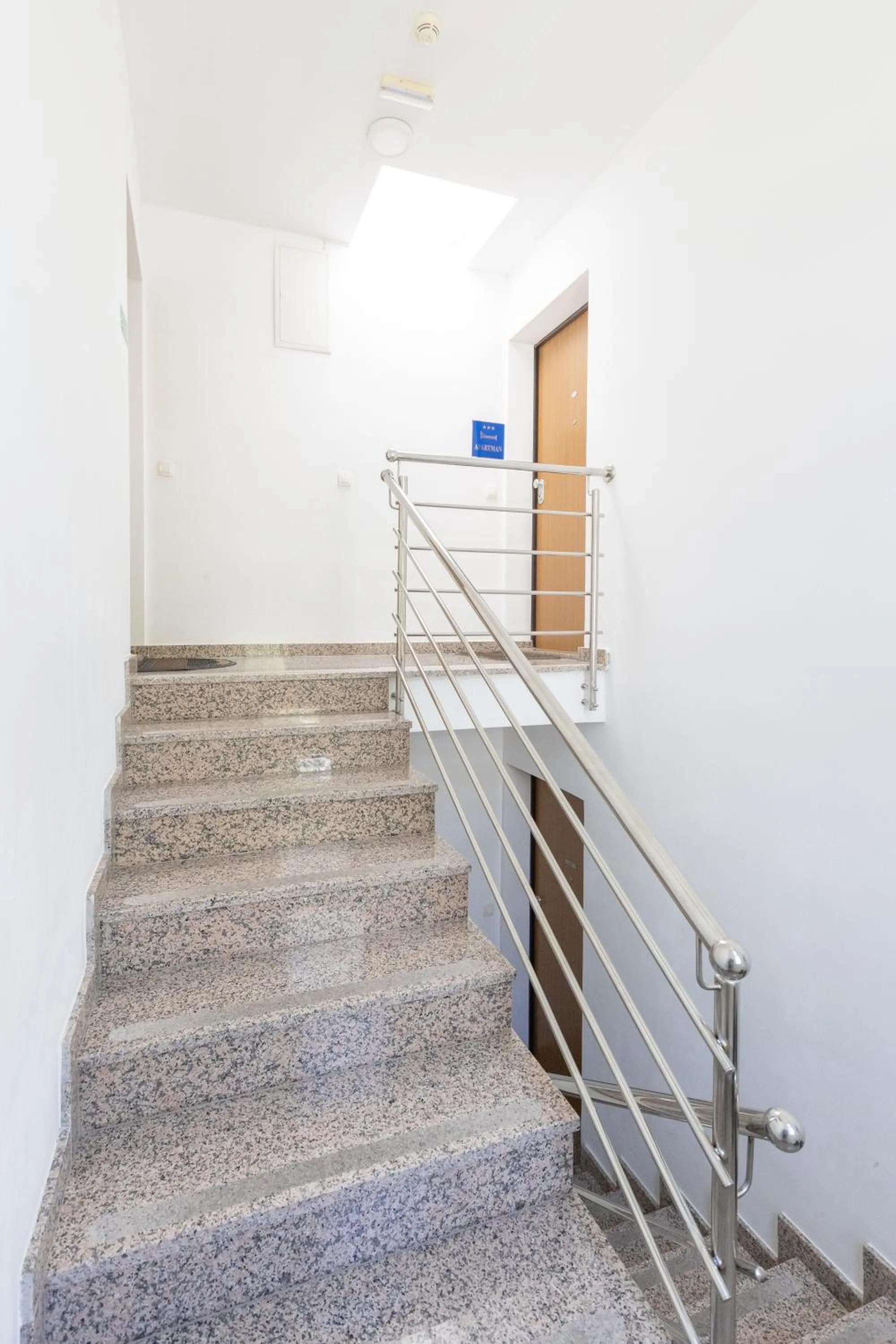 Property building in Sea View Apartments Dammi with free parking