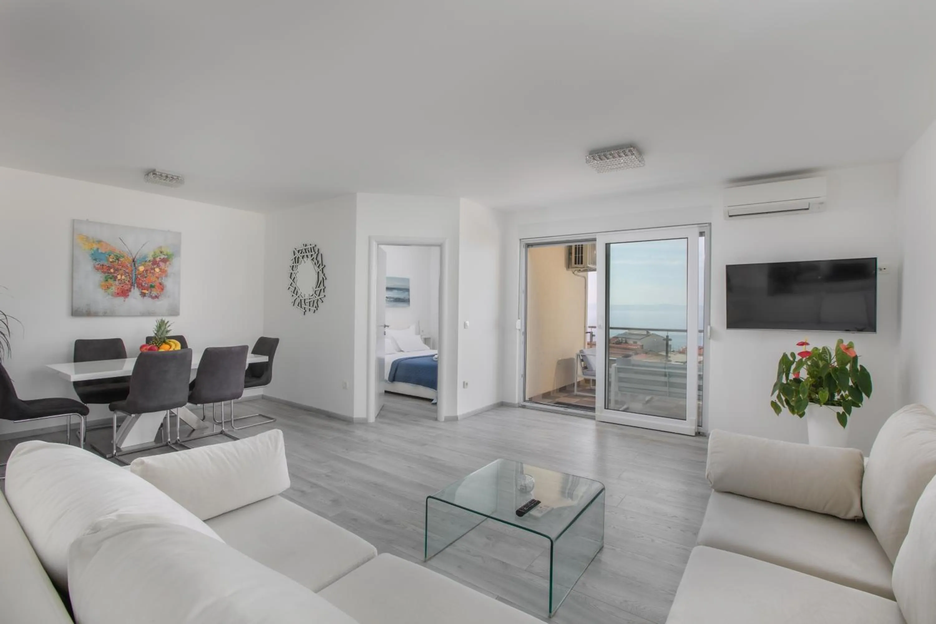 Living room in Sea View Apartments Dammi with free parking
