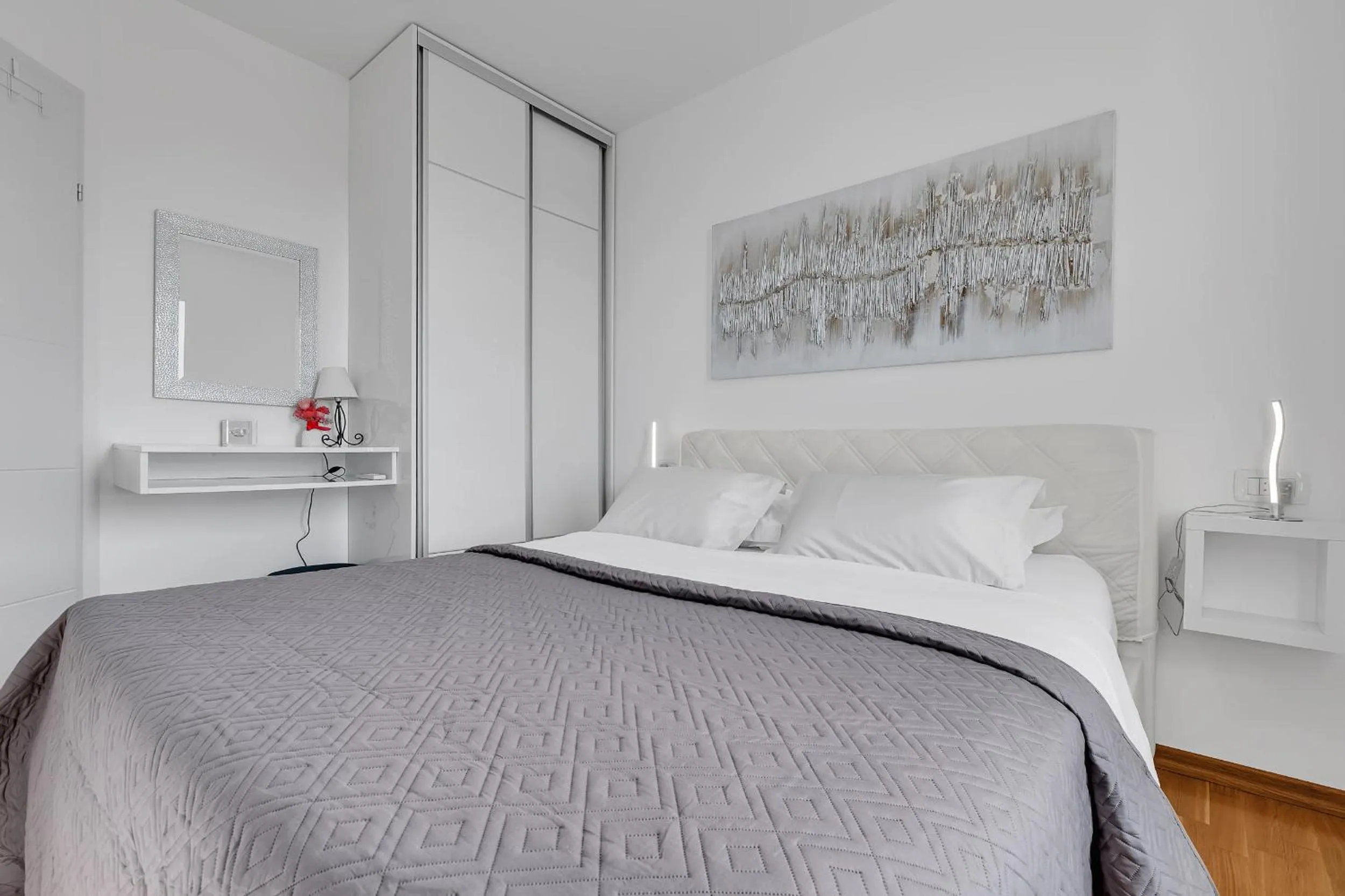 Bed in Sea View Apartments Dammi with free parking
