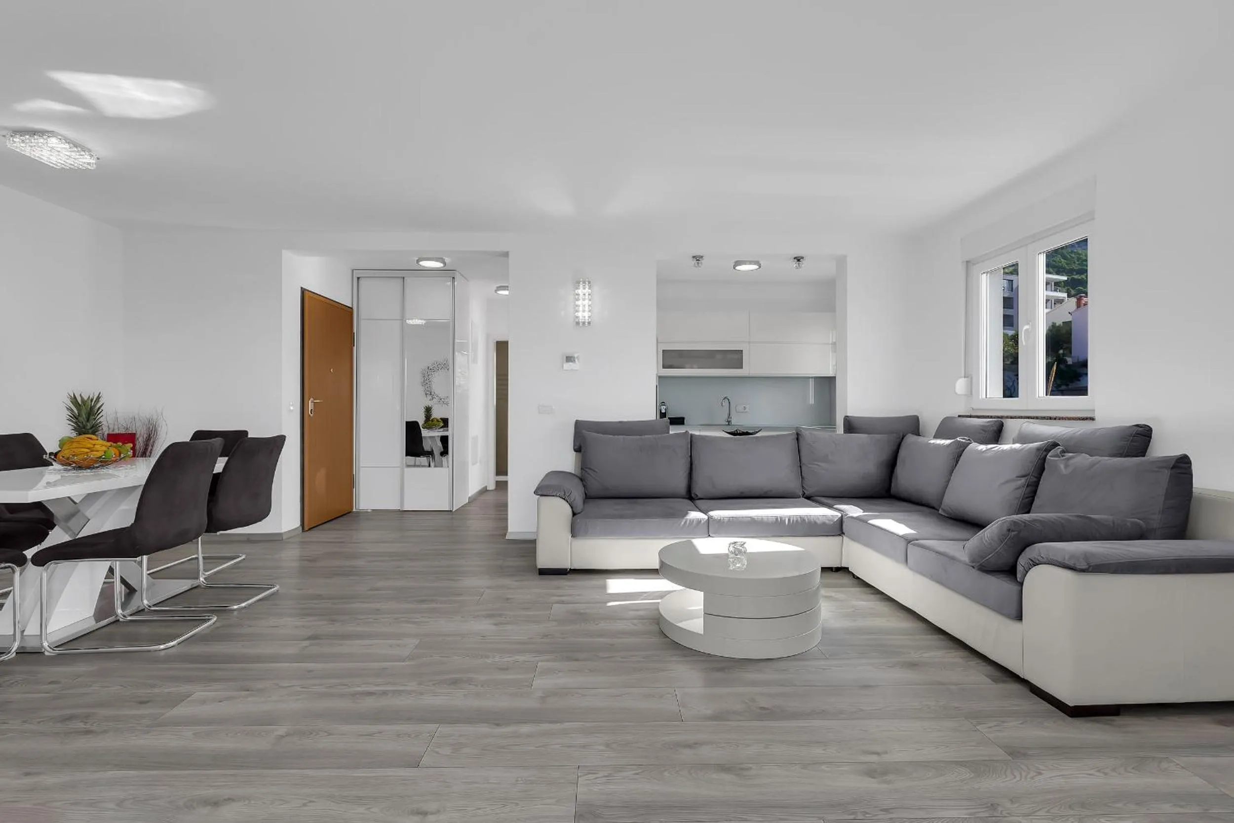 Living room in Sea View Apartments Dammi with free parking