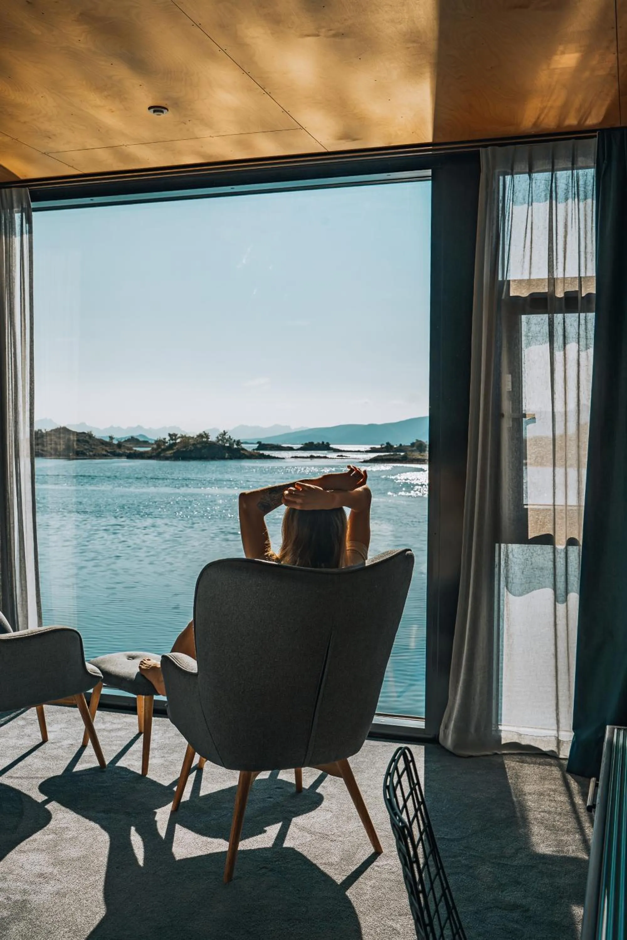 Seating area in Ringstad Resort