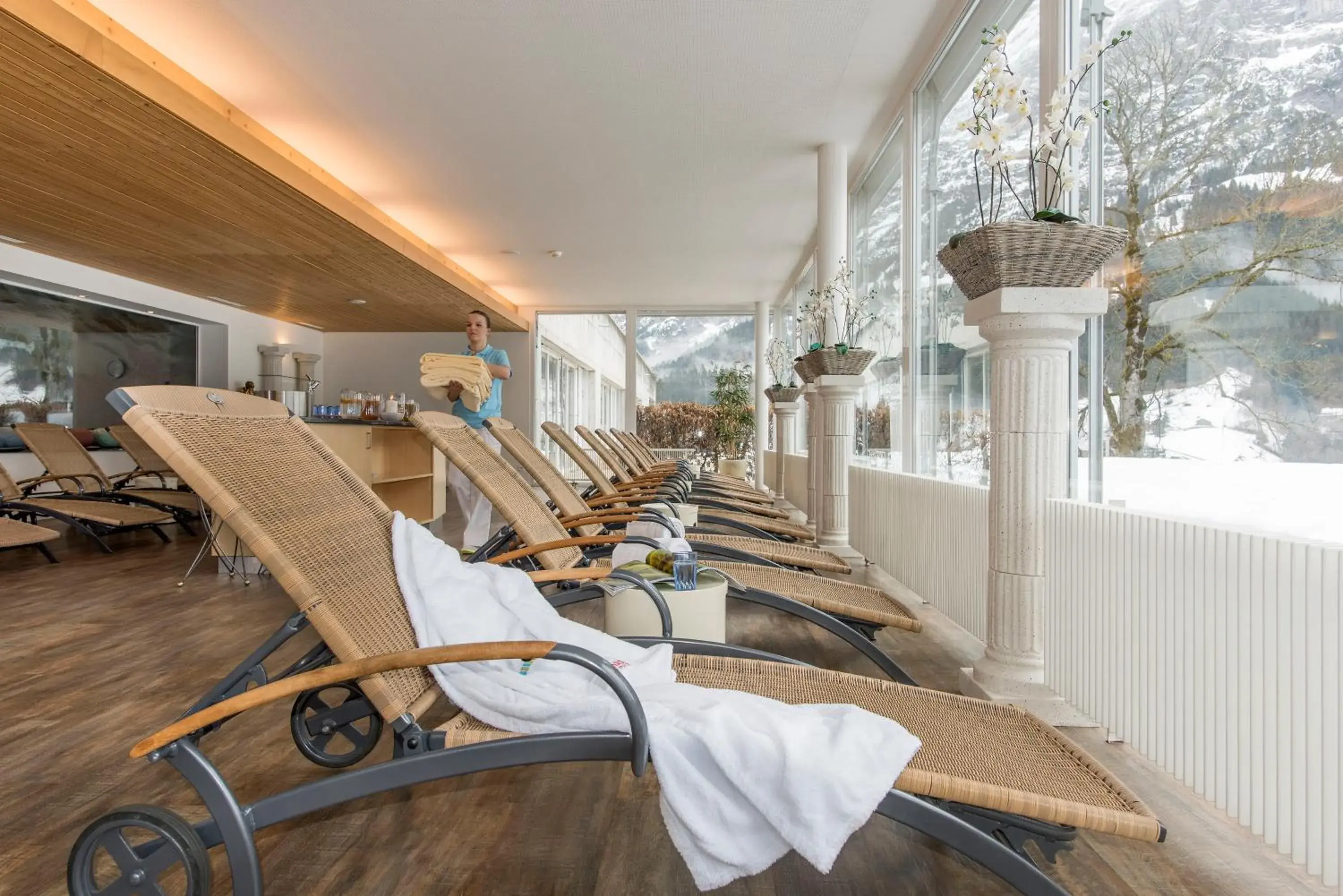 Spa and wellness centre/facilities in Sunstar Hotel & SPA Grindelwald Spa and wellness centre/facilities in Sunstar Hotel & SPA Grindelwald