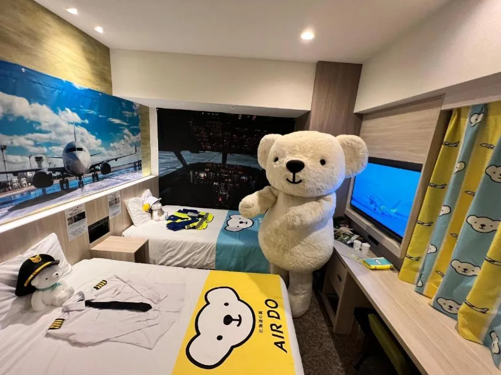 Photo of the whole room in Henn na Hotel Premier Sendai Kokubuncho