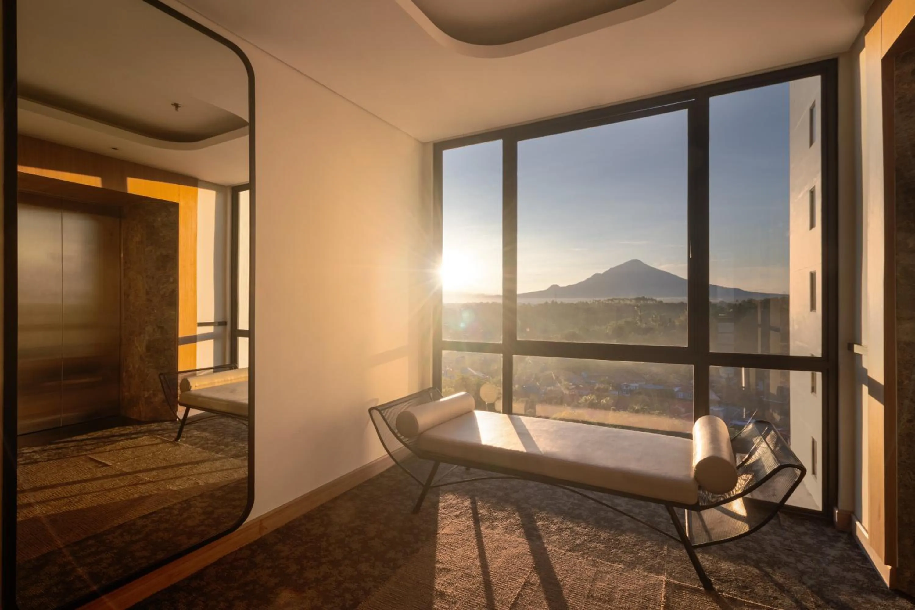 Mountain view in Luwansa Hotel and Convention Center Manado