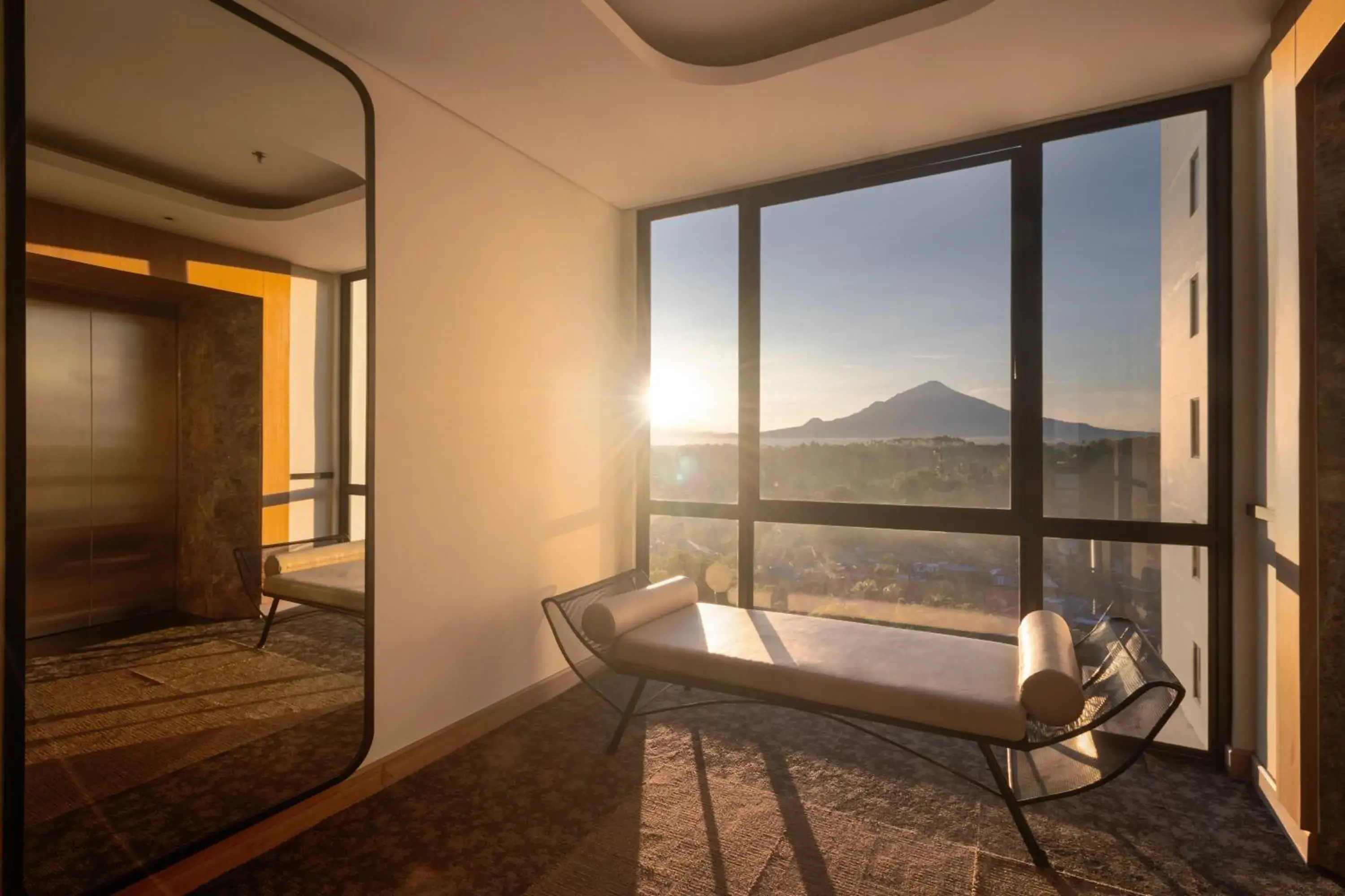 Mountain view in Luwansa Hotel and Convention Center Manado Mountain view in Luwansa Hotel and Convention Center Manado