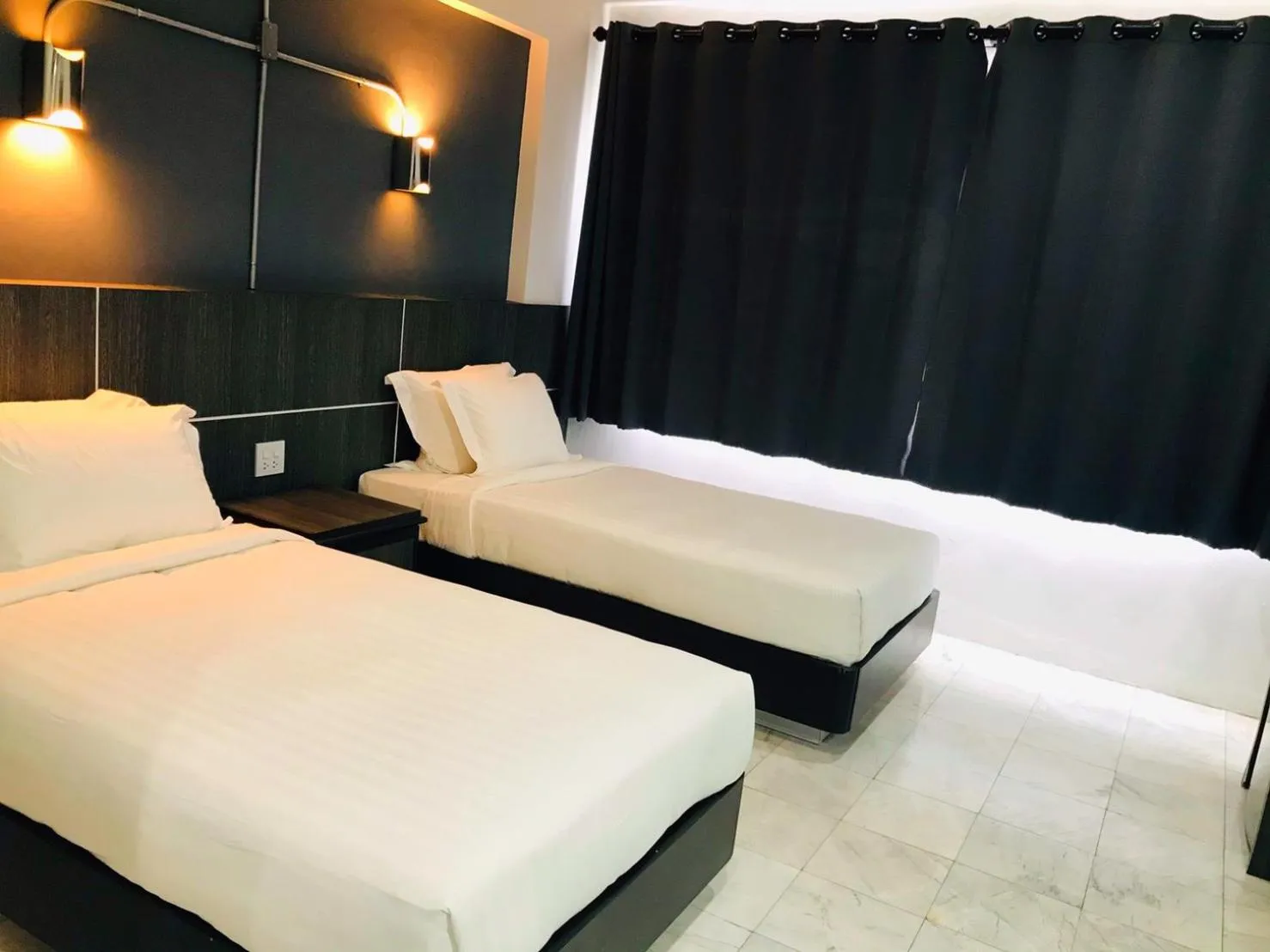 Bed in The Inka Hotel