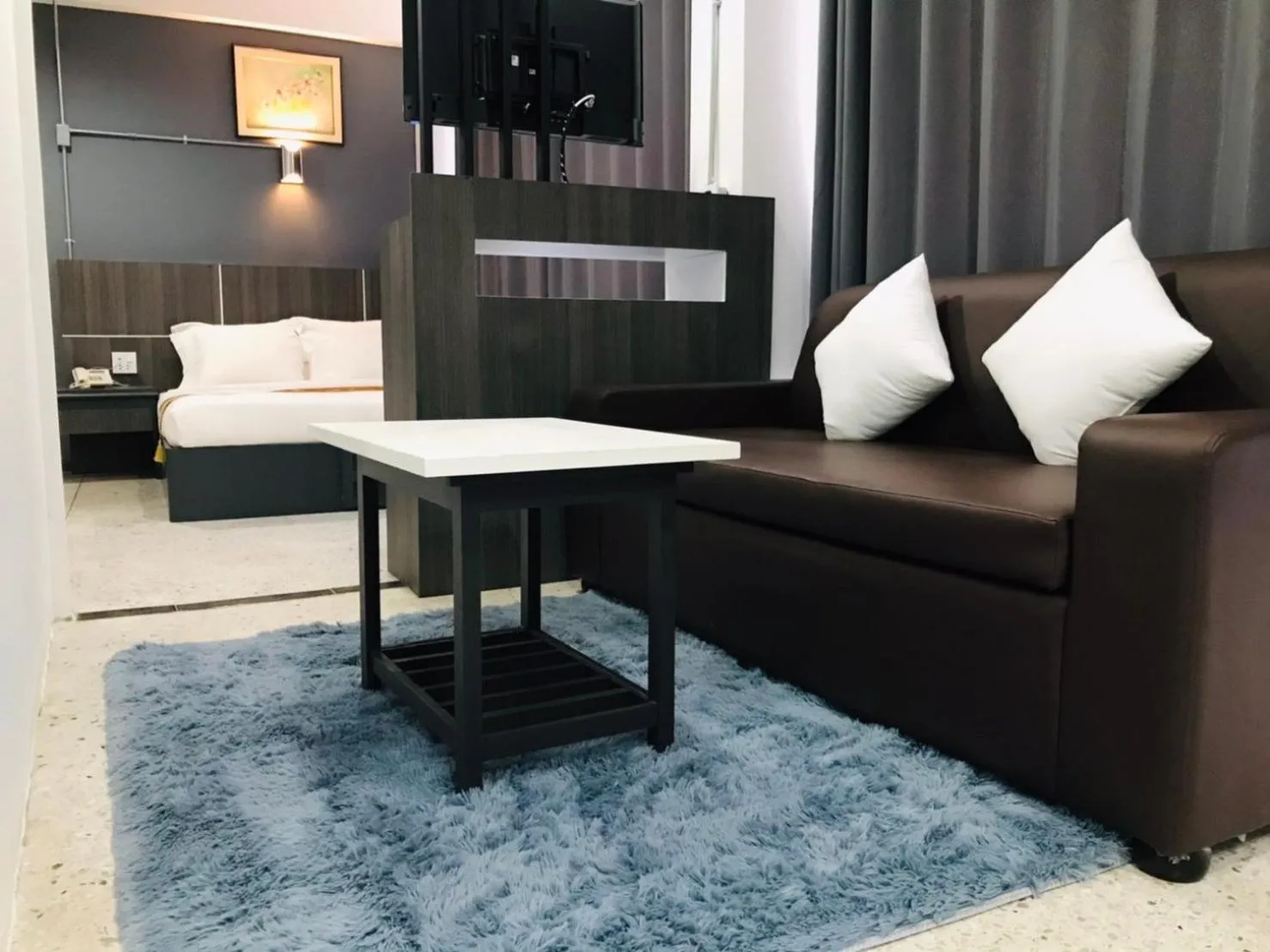 Bed in The Inka Hotel